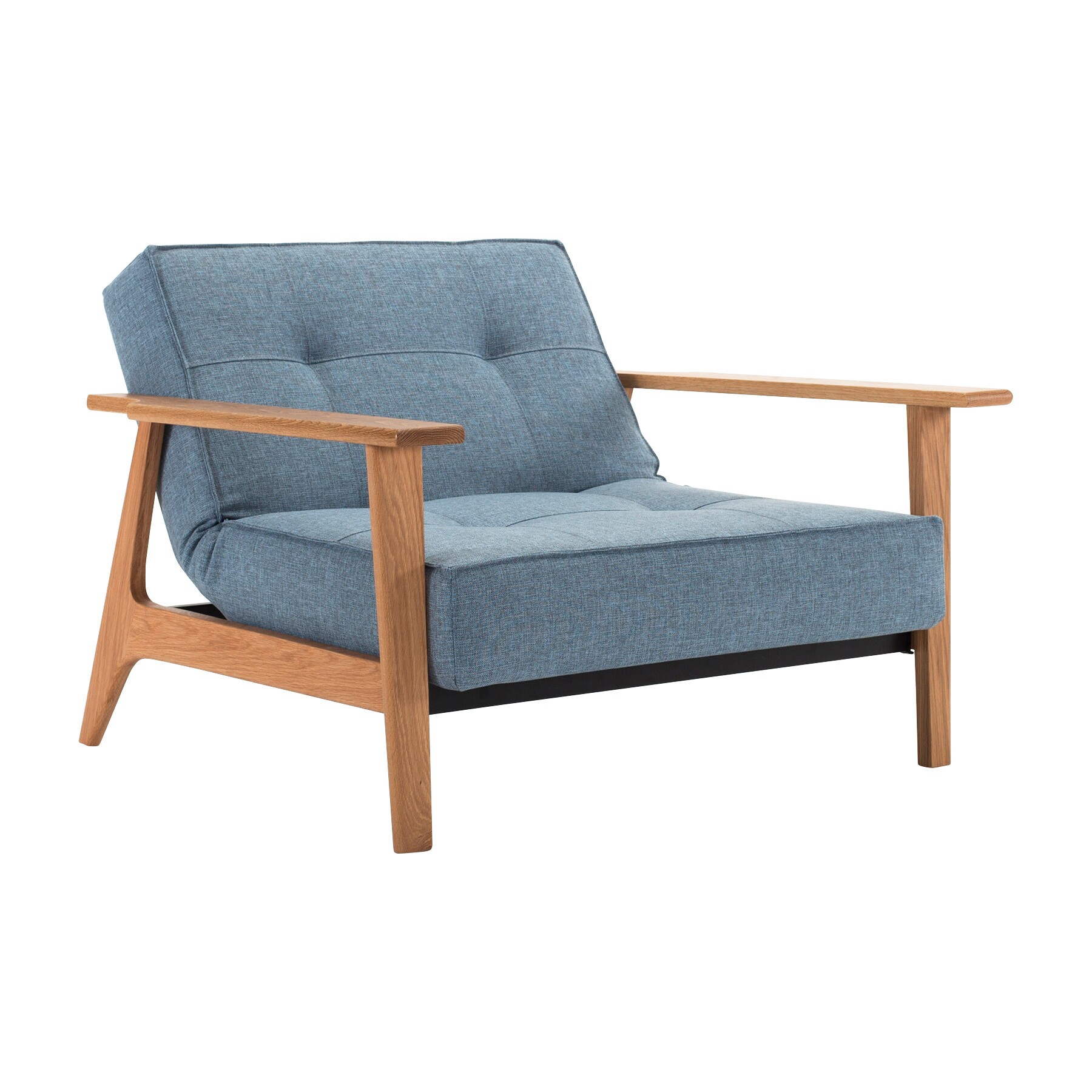 Splitback Frej Easy Chair Oak