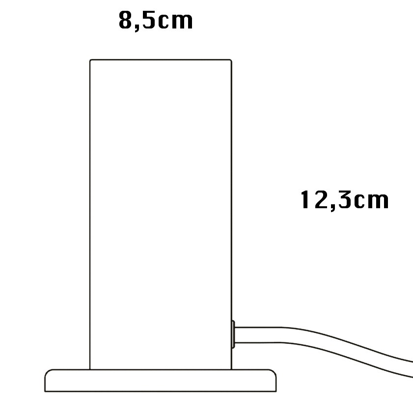 Walnut Knuckle Table Lamp