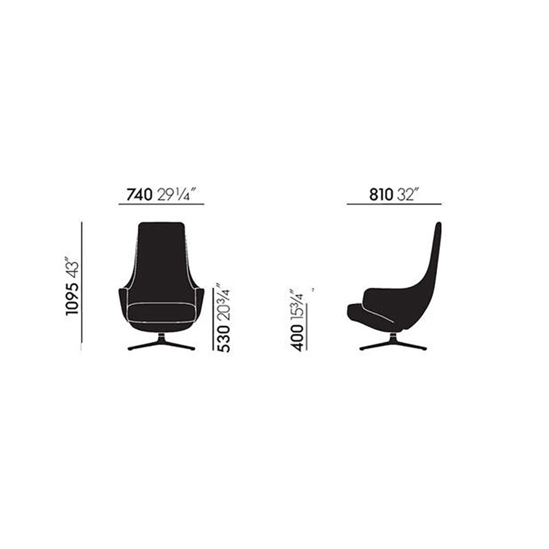 Repos Lounge Chair Leather