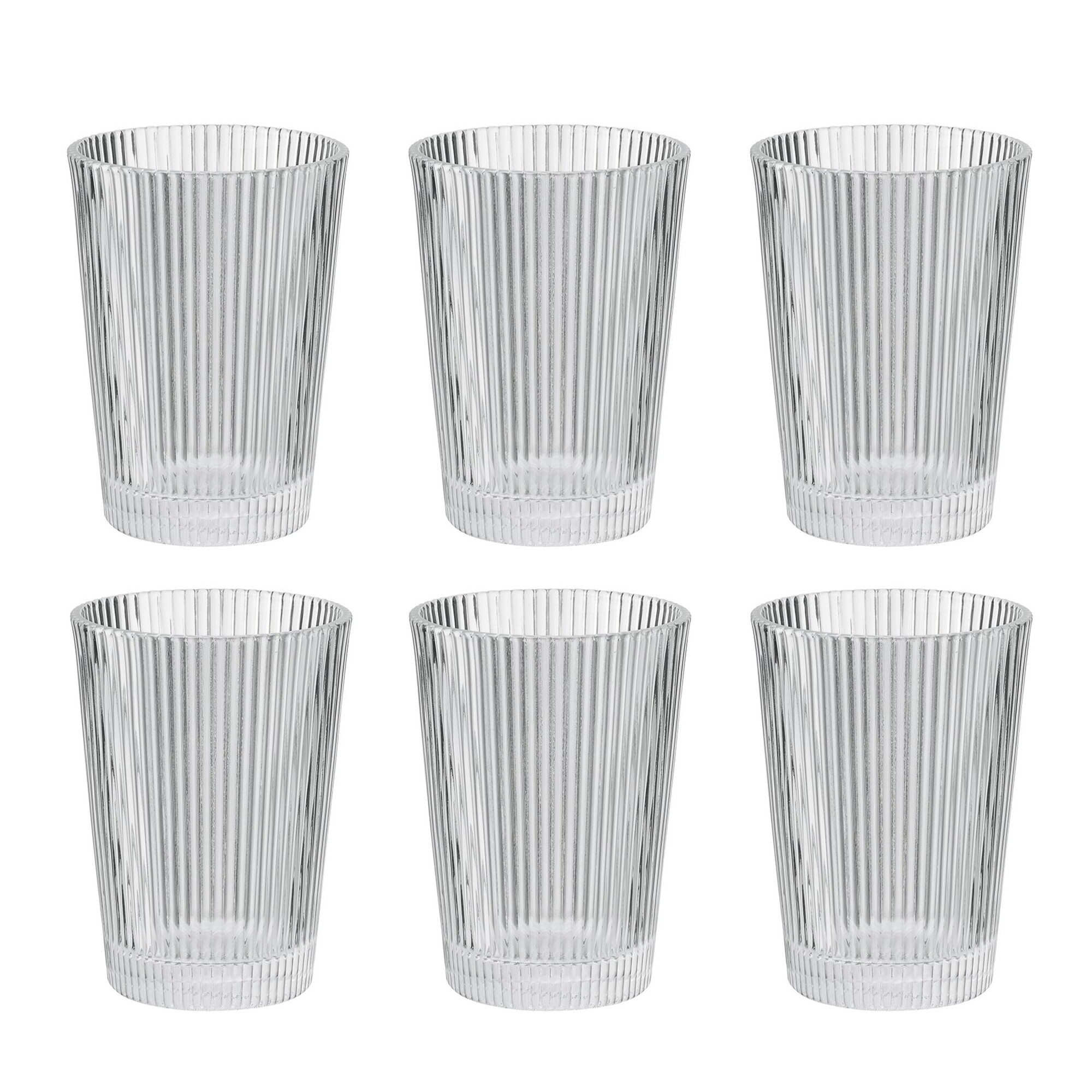 Pilastro Drinking Glass Set of 6