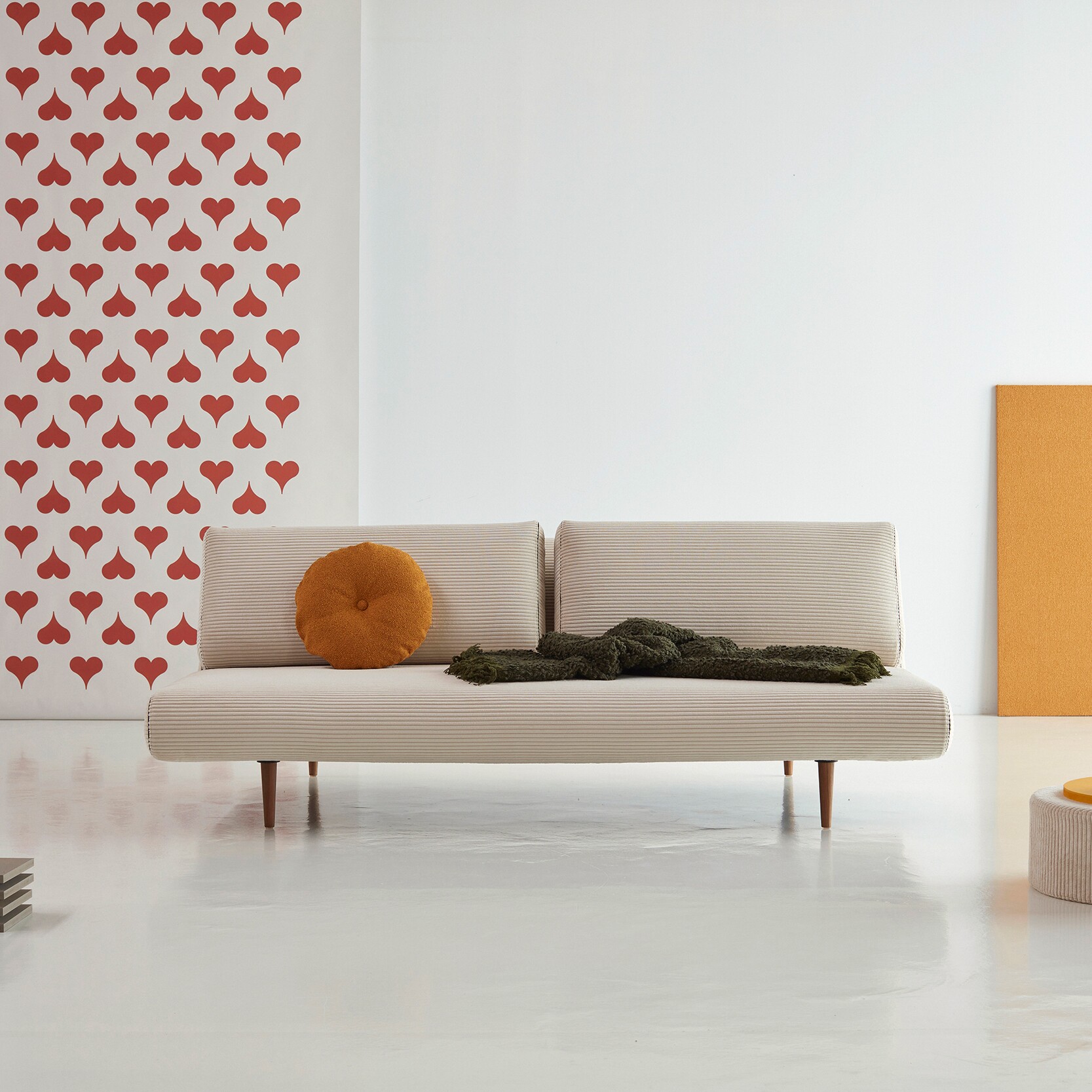 Unfurl Lounger Sofa Bed 200x121cm Corduroy