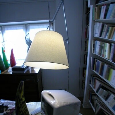 Tolomeo Mega Parete Parchment Shade