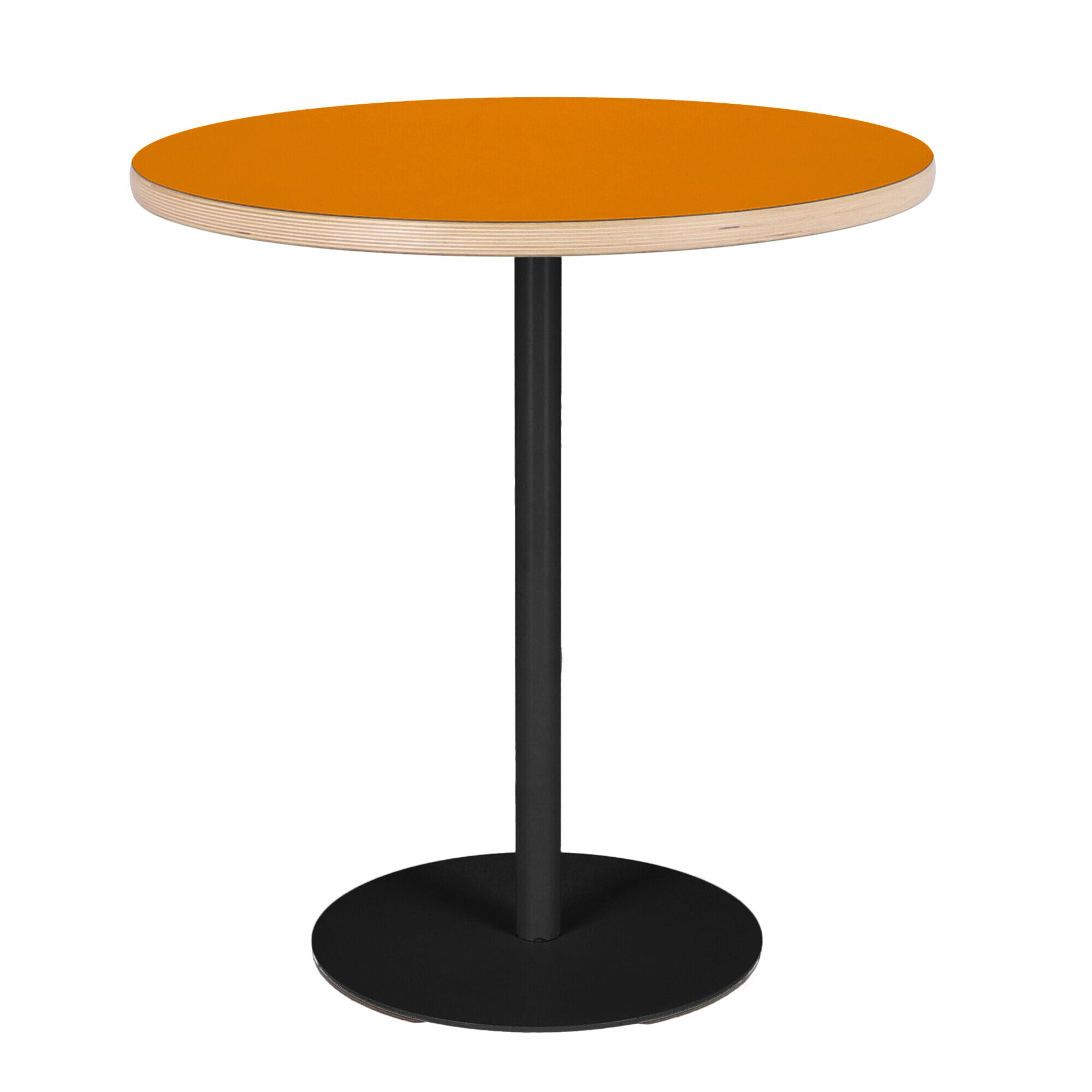Panama Side Table Black Base H 50cm