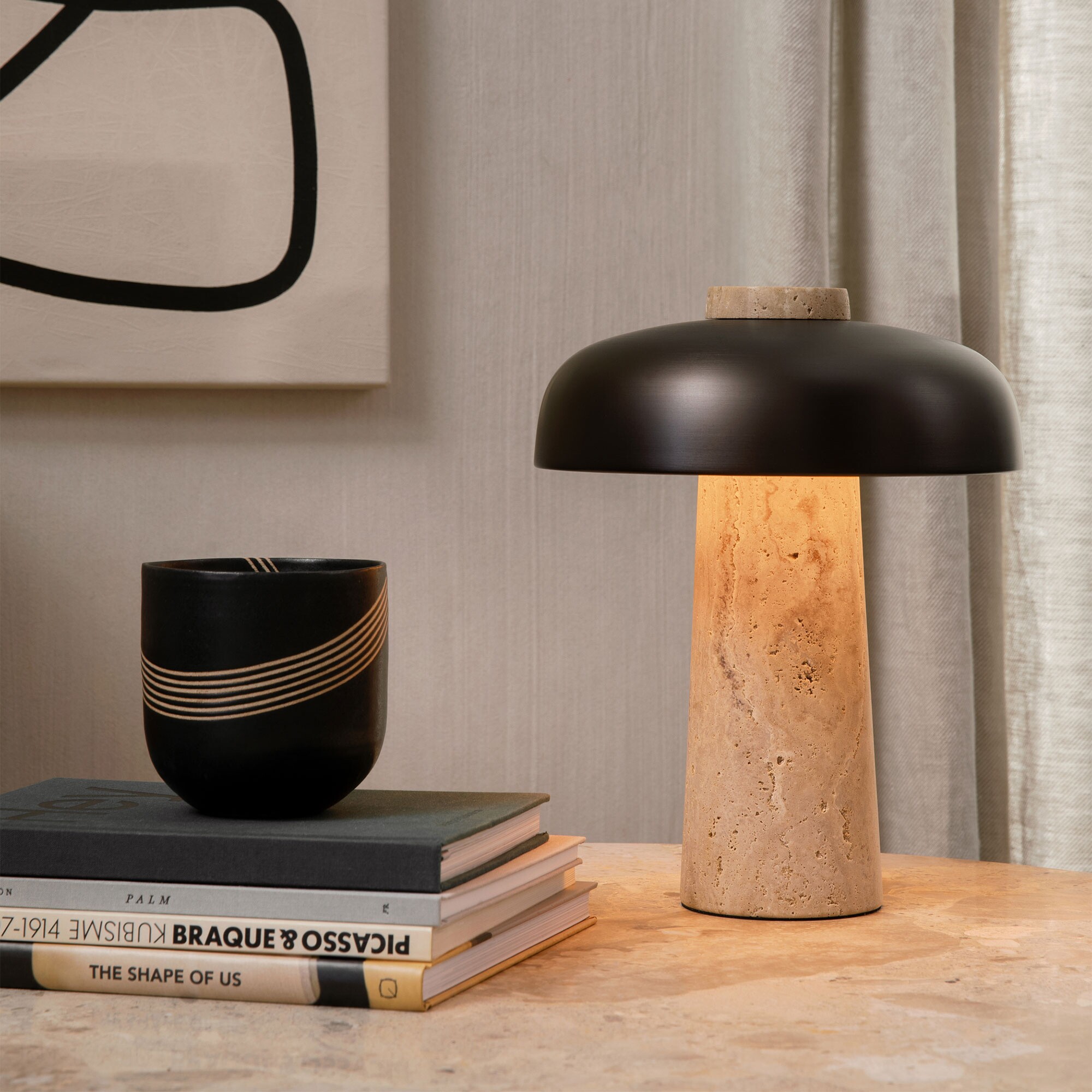 Reverse LED Table Lamp