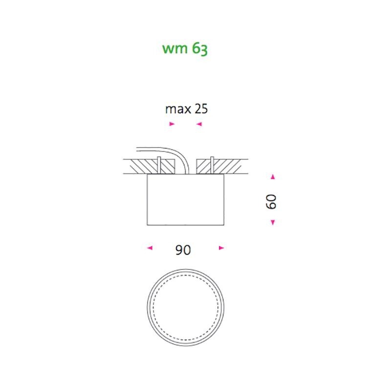 Warnemünde 63 LED Ceiling Lamp
