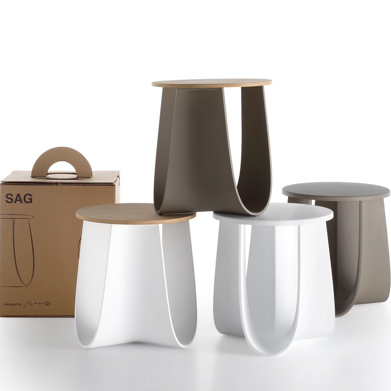 Sag Stool/Side Table