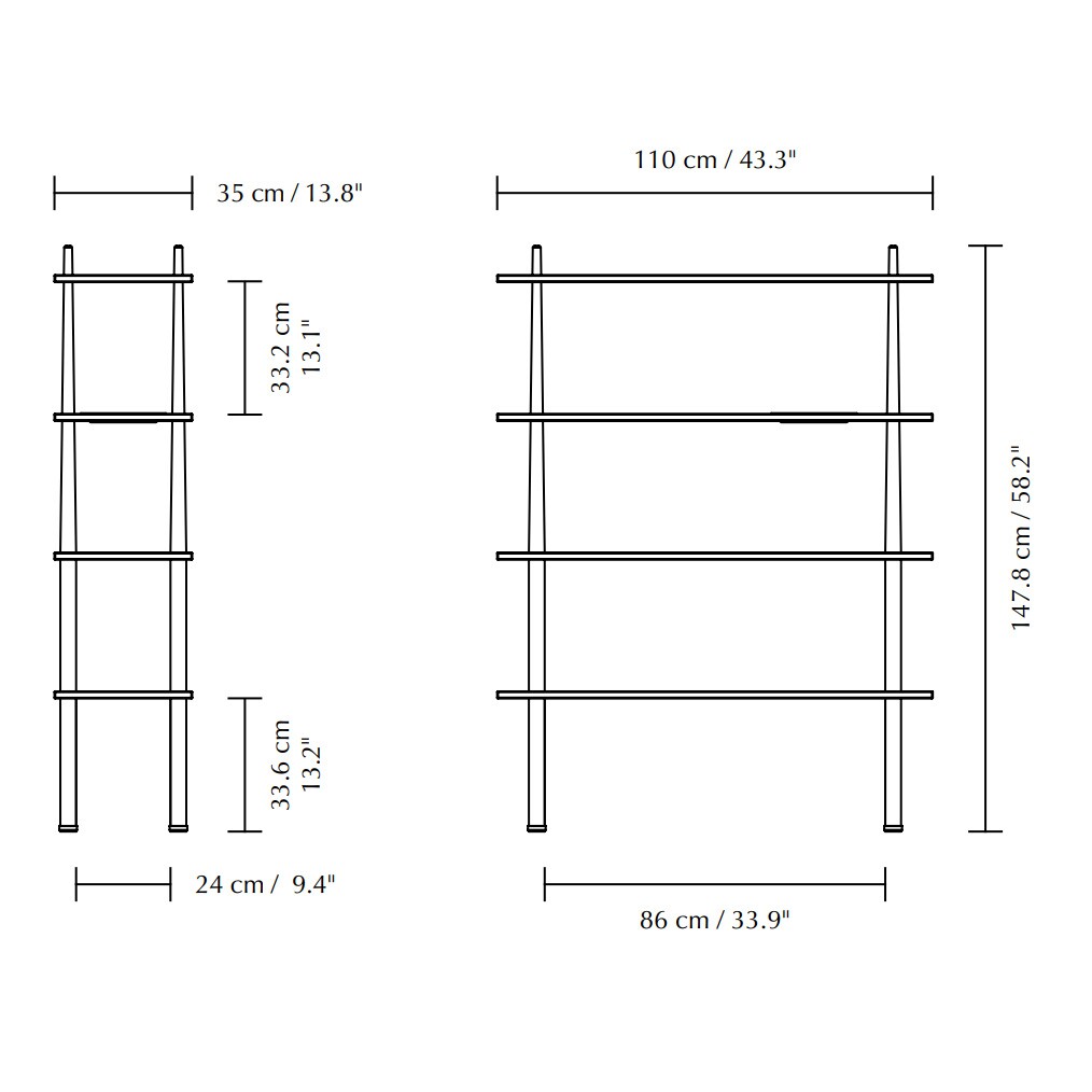 Stories Standing Shelf