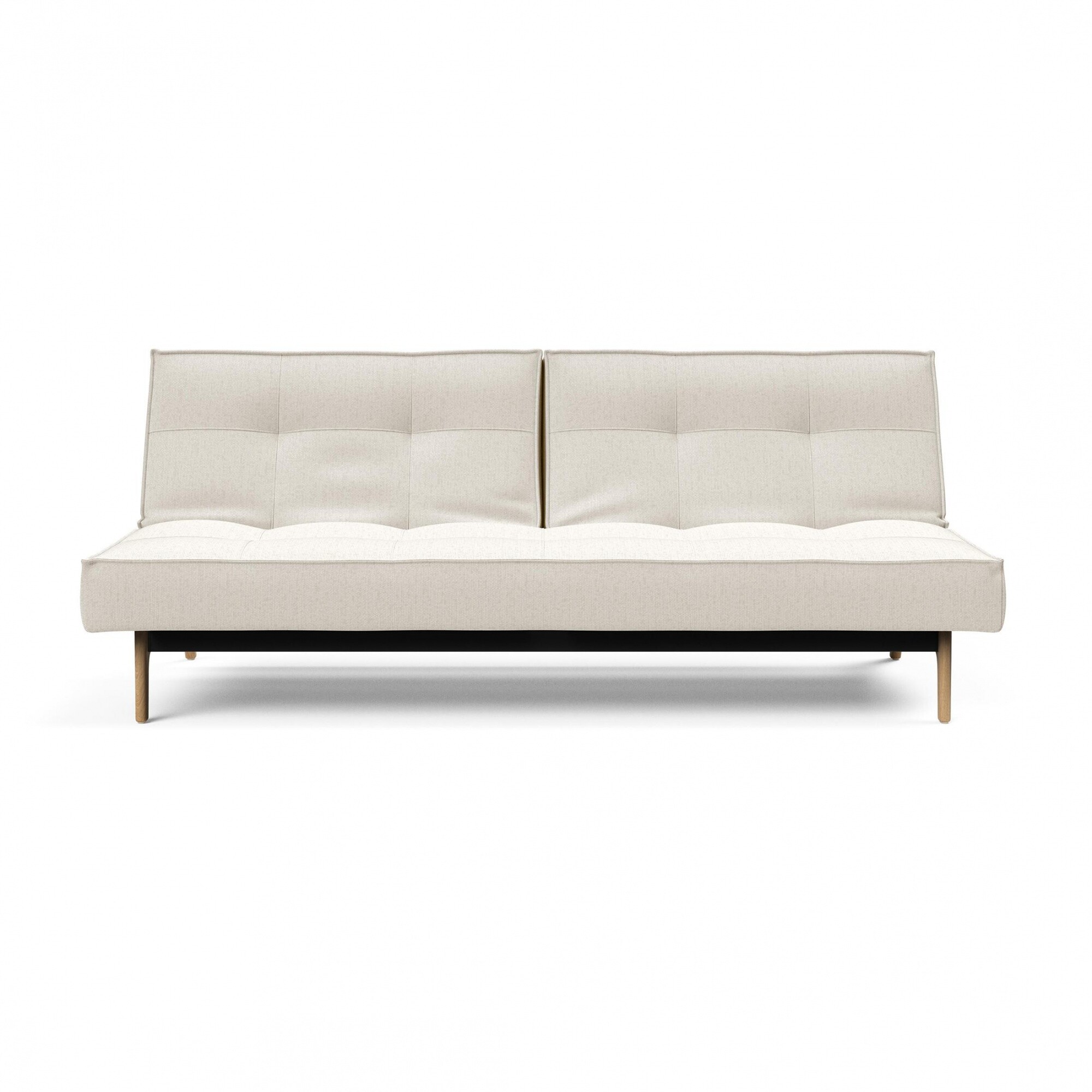 Splitback Sofa Bed Oak 210x96cm