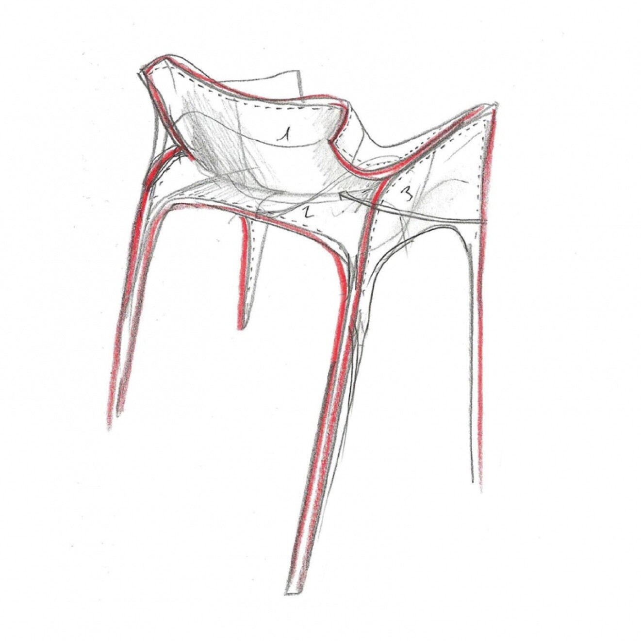 Pedrera Armchair Set of 4