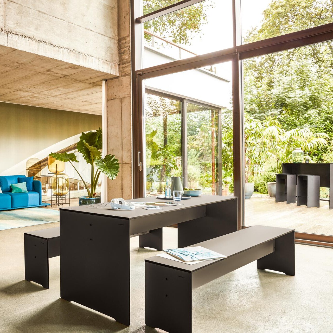 Riva Set 220 Table + 1 Bench