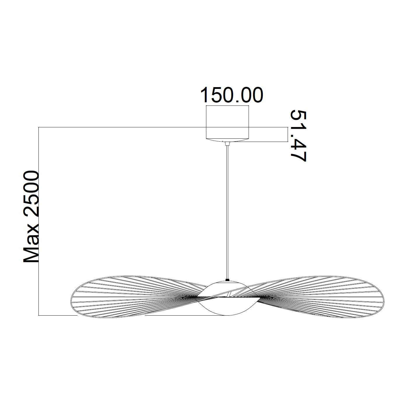 Vertigo Nova LED Suspension Lamp L