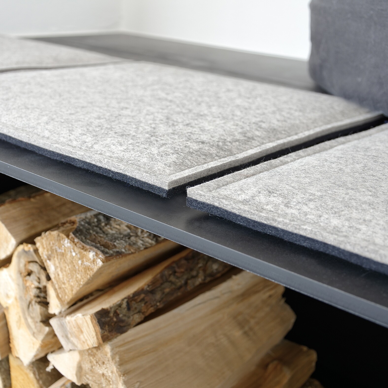 Seat Mat Square with Foam Filling