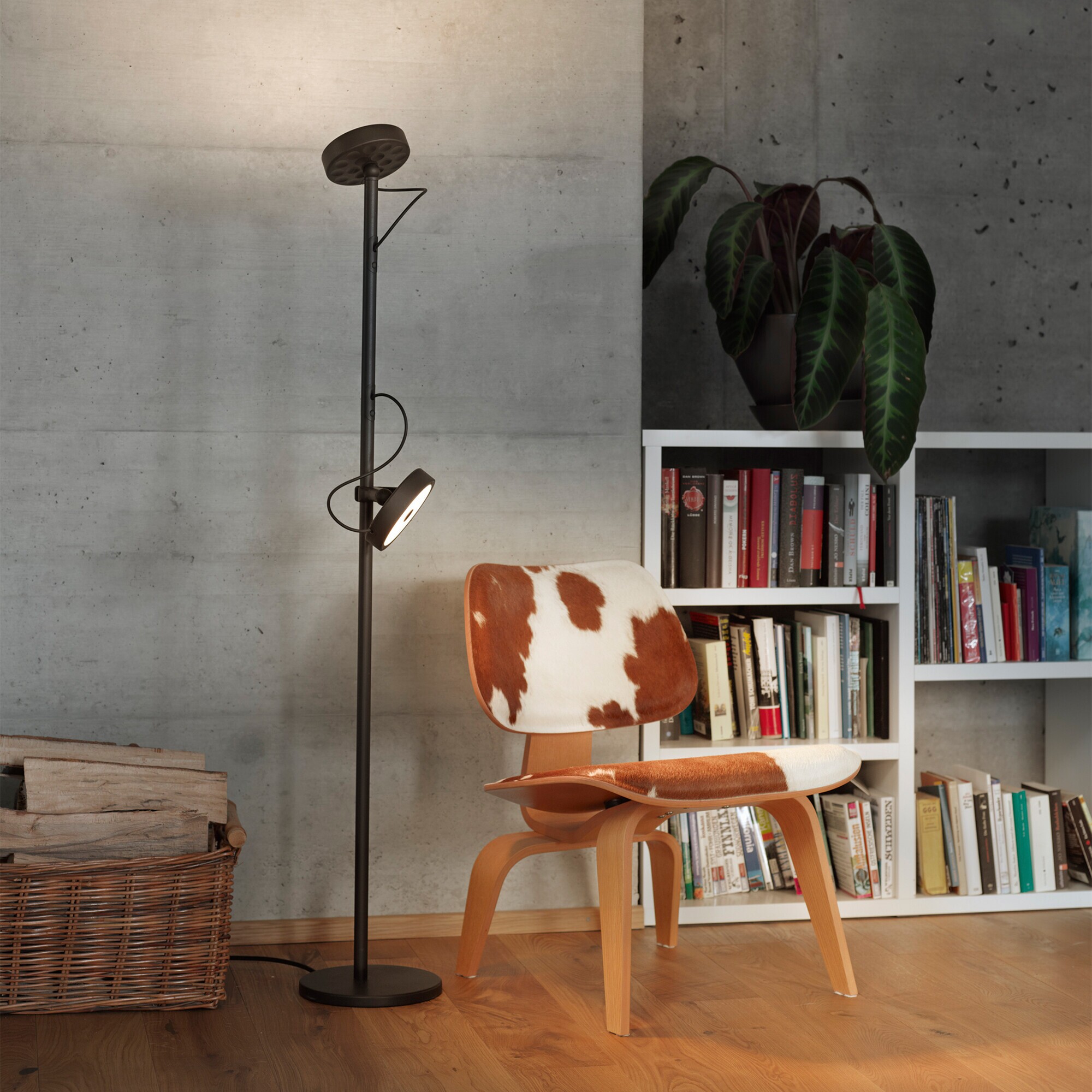 U-Turn LED Floor Light/Reading Light