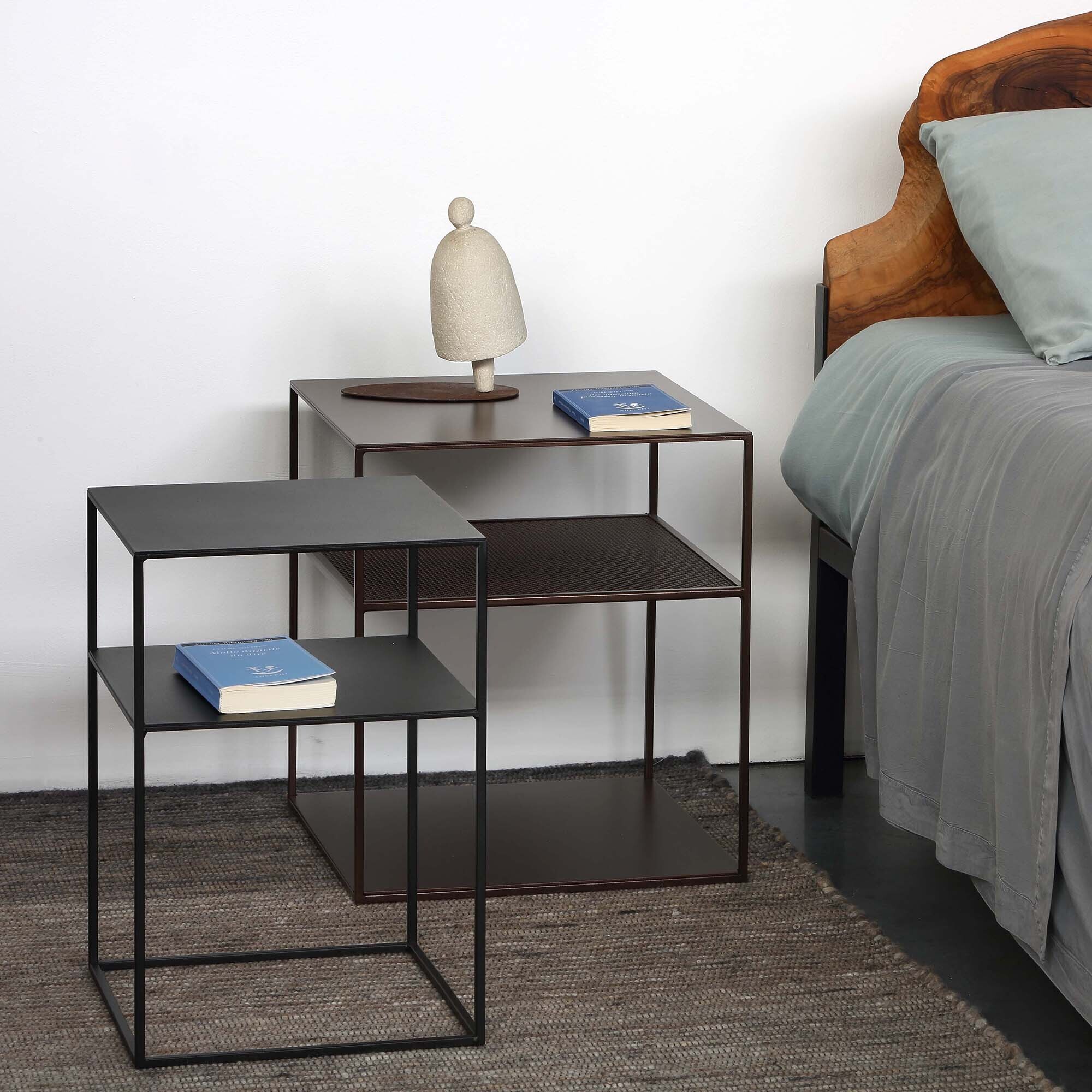 Slim Irony Triplet Side Table 31x31cm