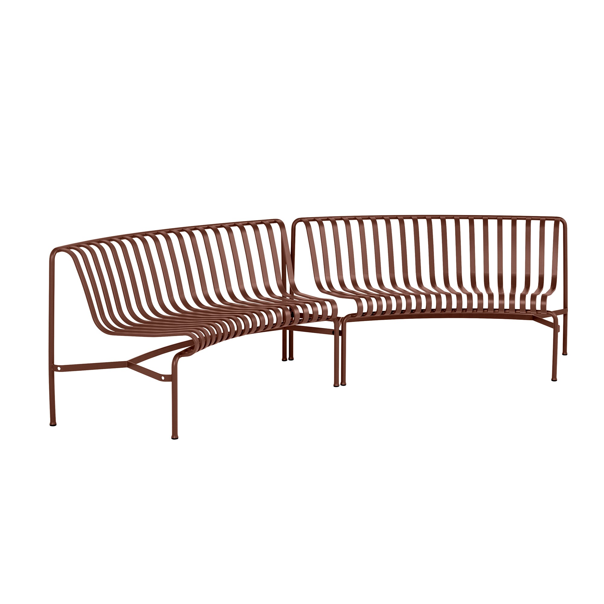 Palissade Dining Park Bench In/In Set of 2