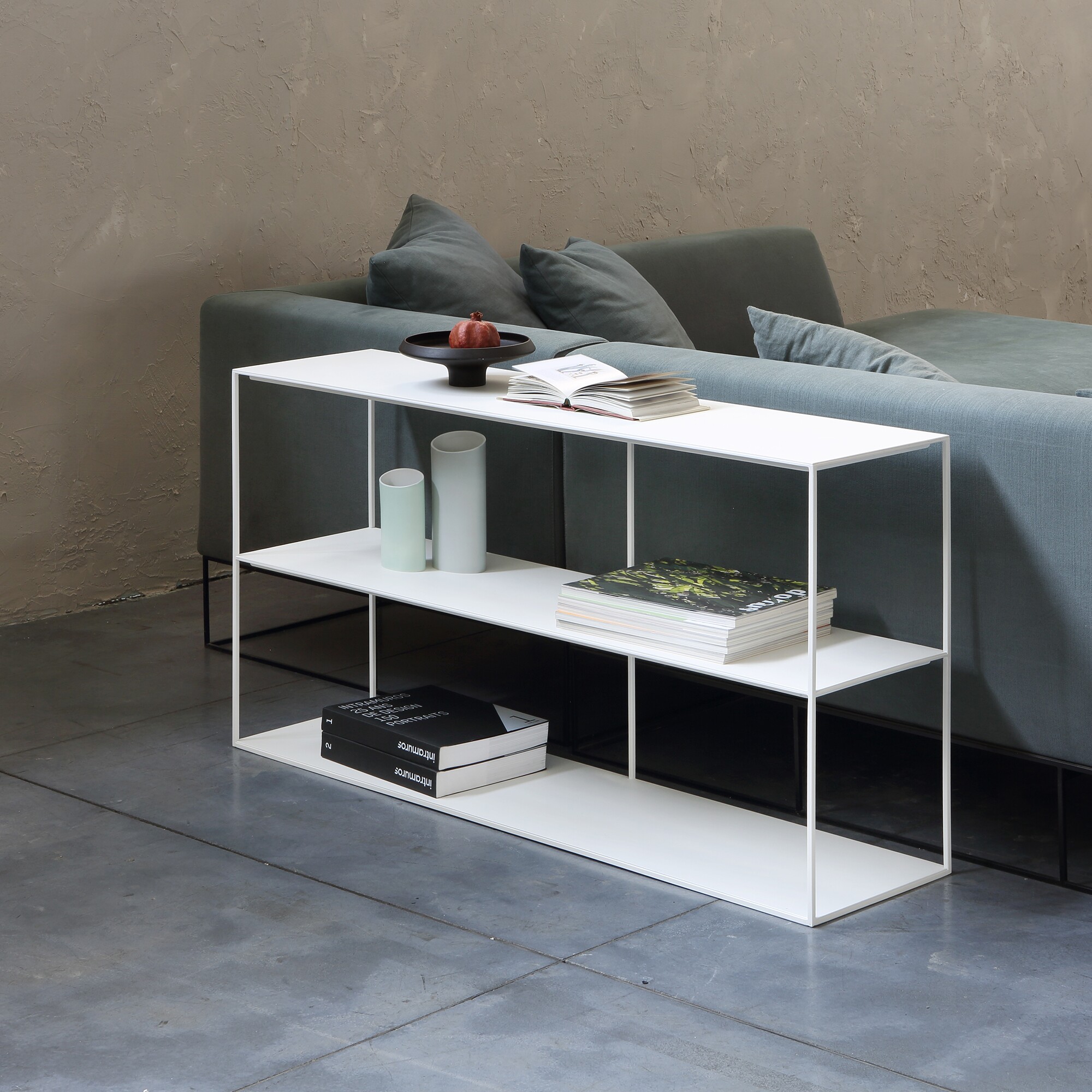 Slim Irony 2021 Shelf 124x31x64cm