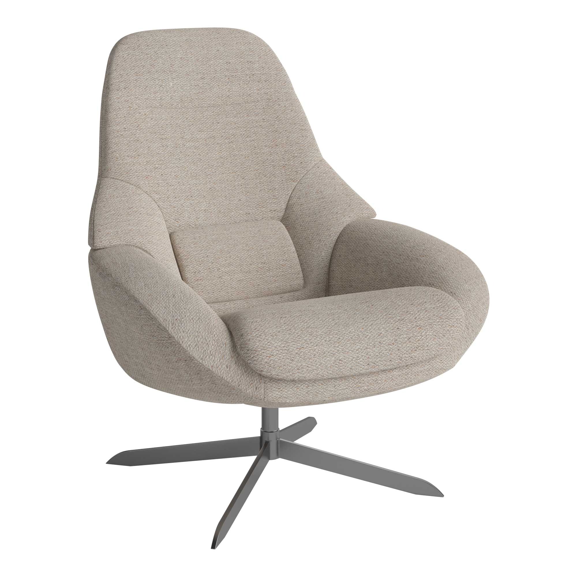 Saga Armchair Satin Base