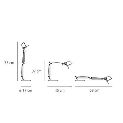 Tolomeo Micro Tavolo Table Lamp