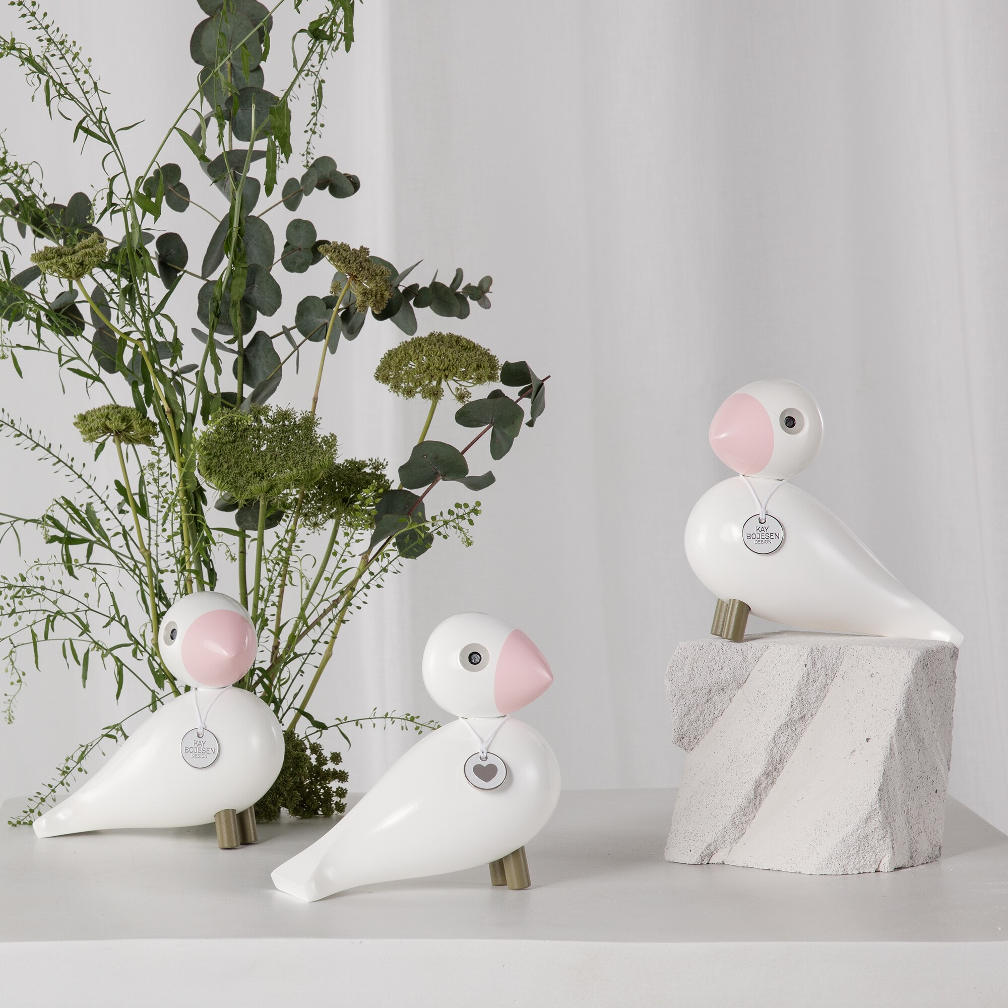 Wooden Figurine Songbird Love Charity