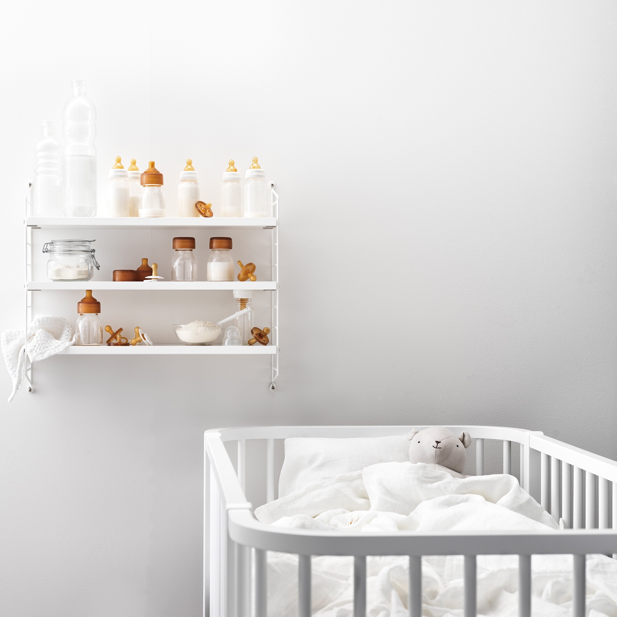 String Pocket Metall Shelf 60x50x15cm