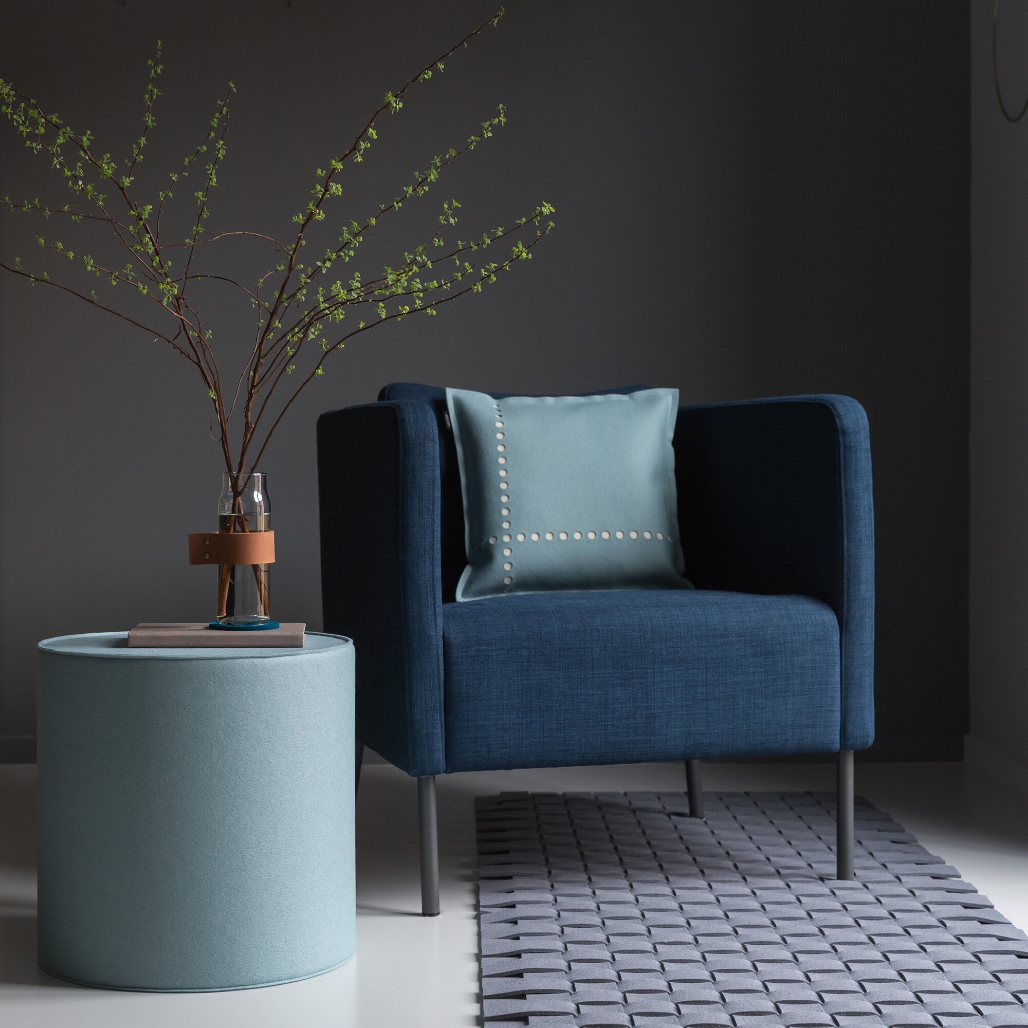 Woven Carpet Stipes 10cm