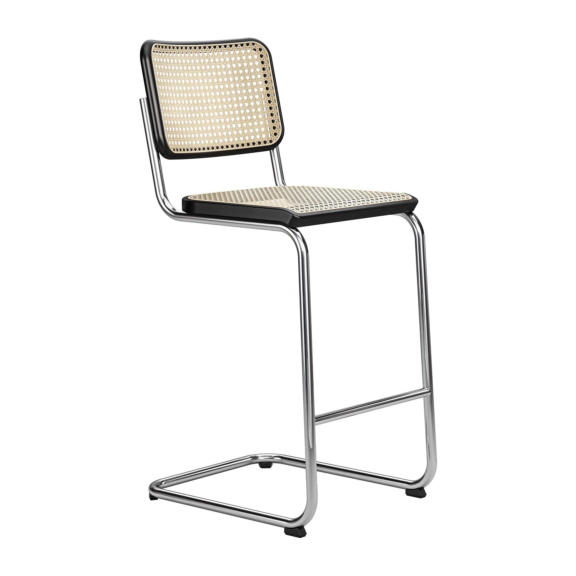 S 32 VH Bar Stool with Wickerwork 112cm