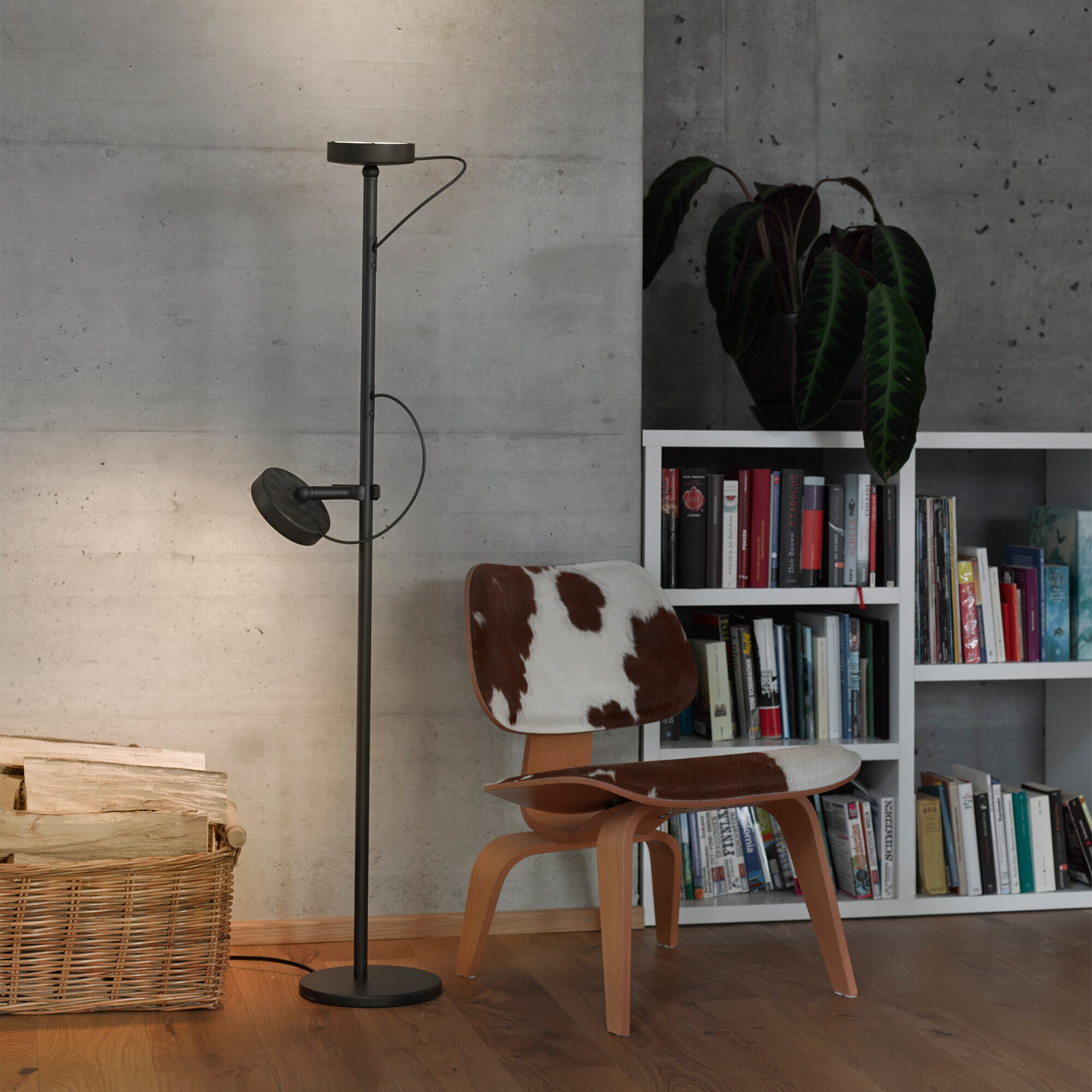 U-Turn LED Floor Light/Reading Light