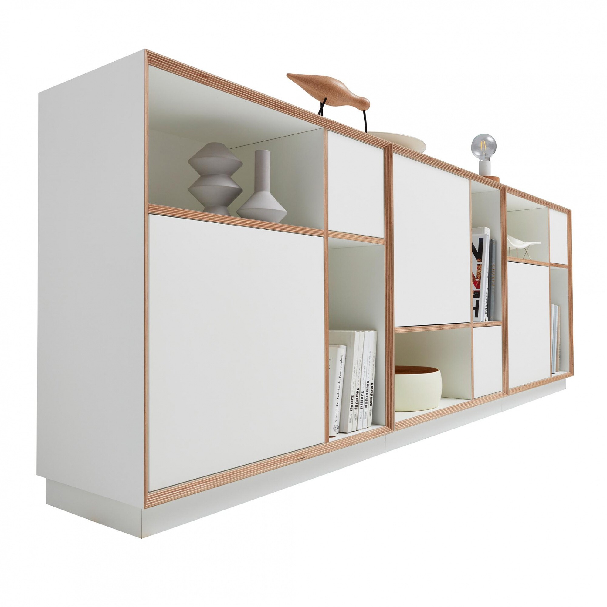 Vertiko Ply Four Shelf