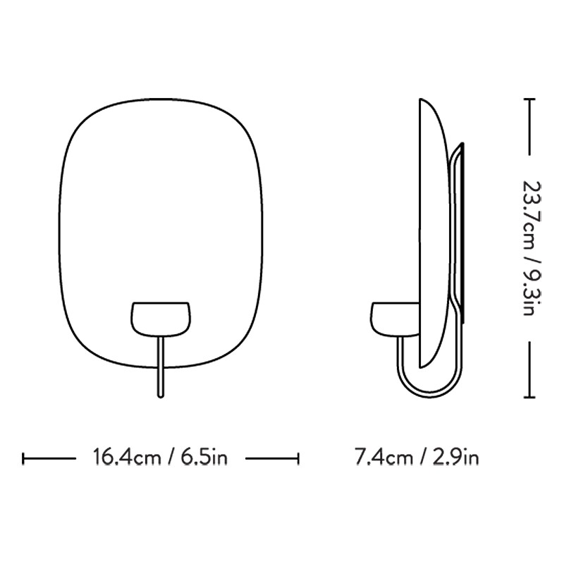 Votive AV20 Wall Tealight Candle Holder
