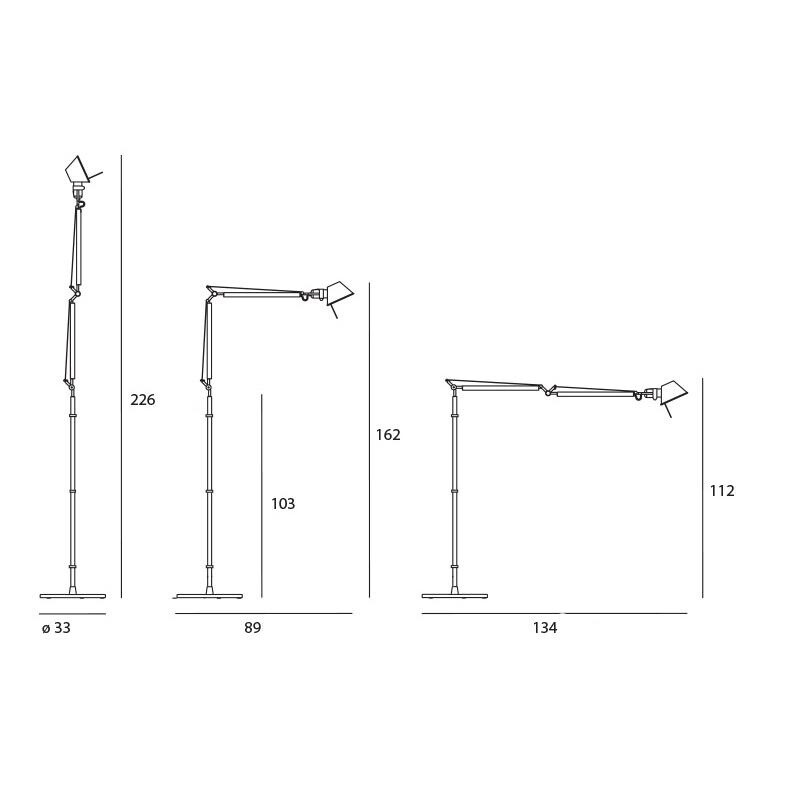 Tolomeo Terra Floor Lamp