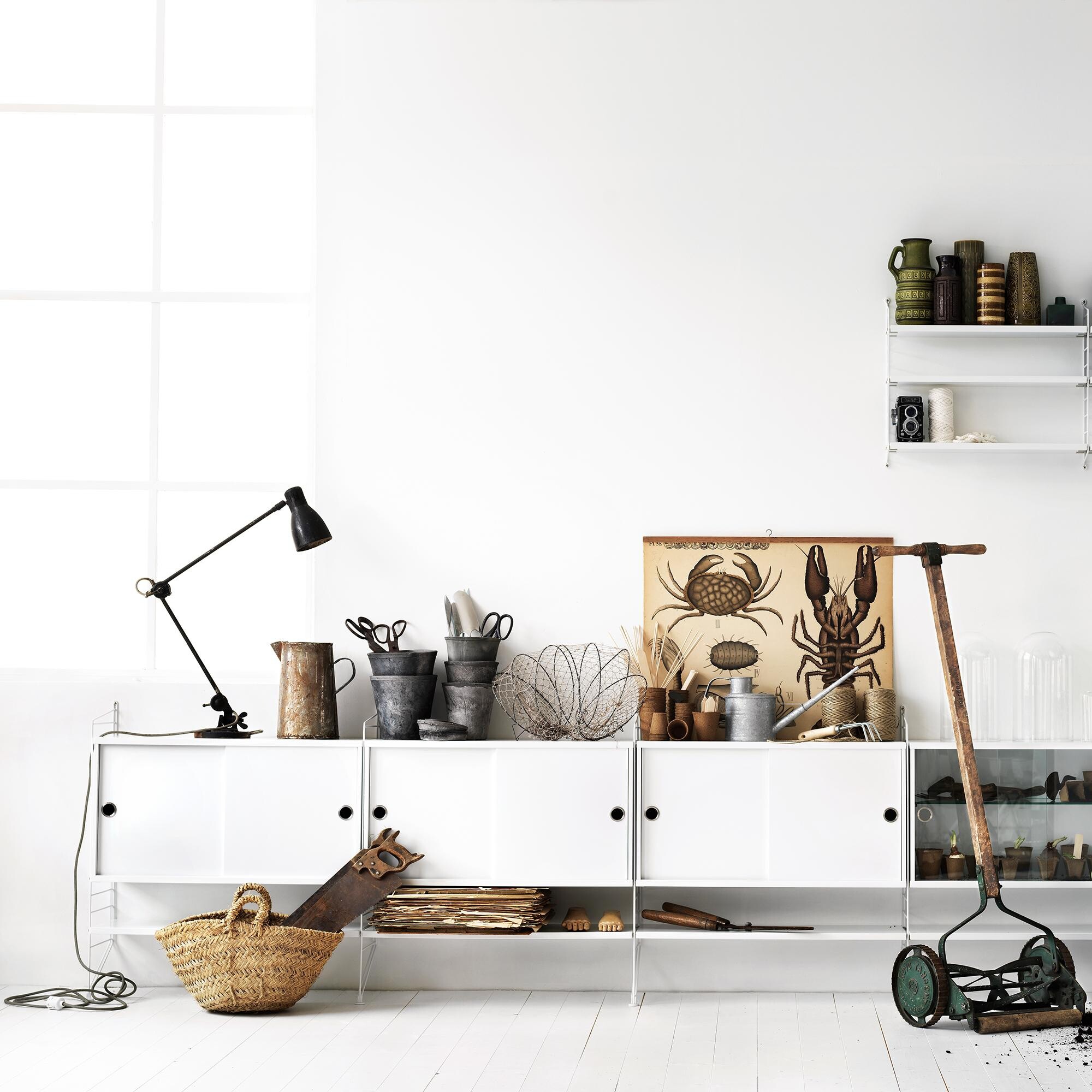 String System Floor Ladder 85x30cm