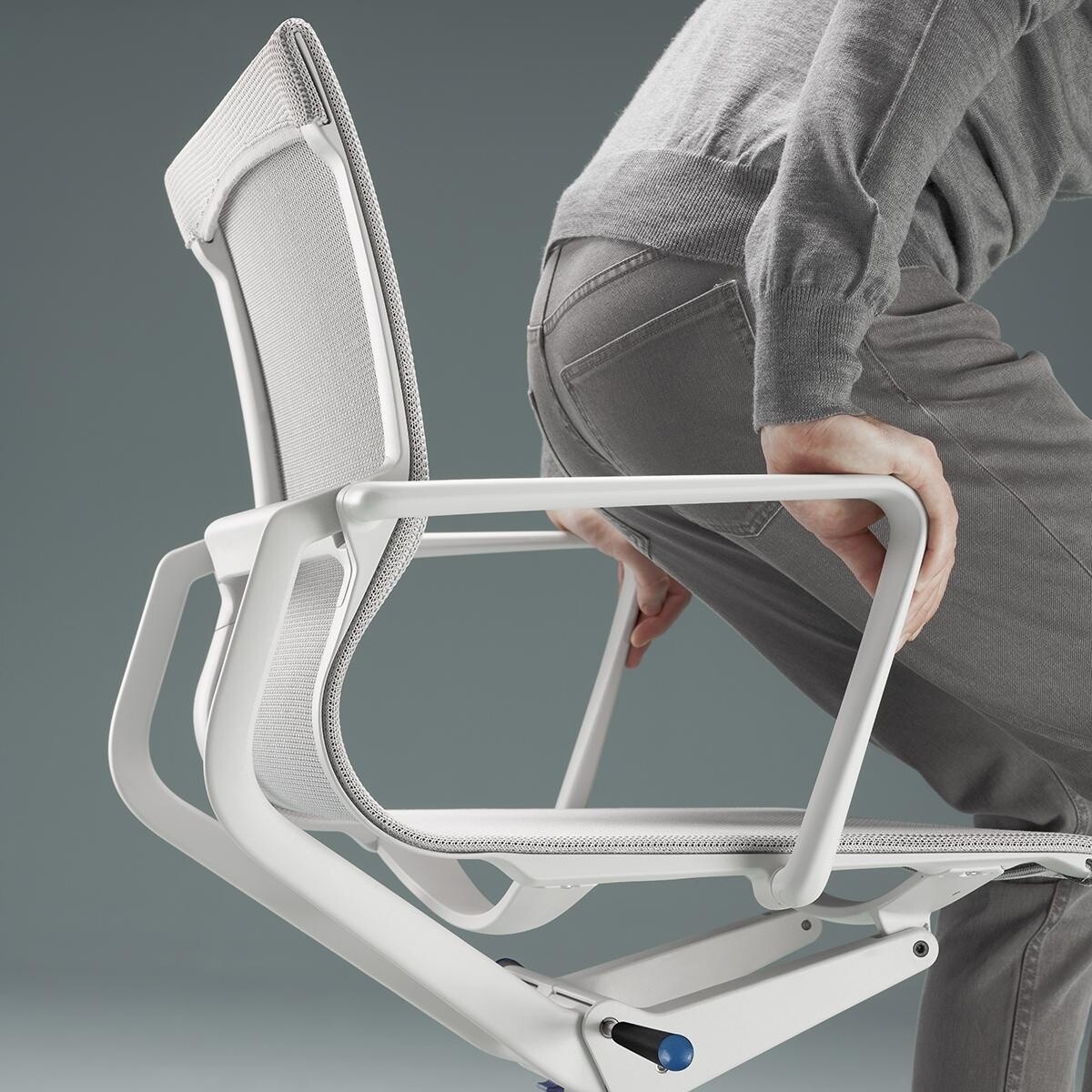 Physix Office Chair Soft Grey Base