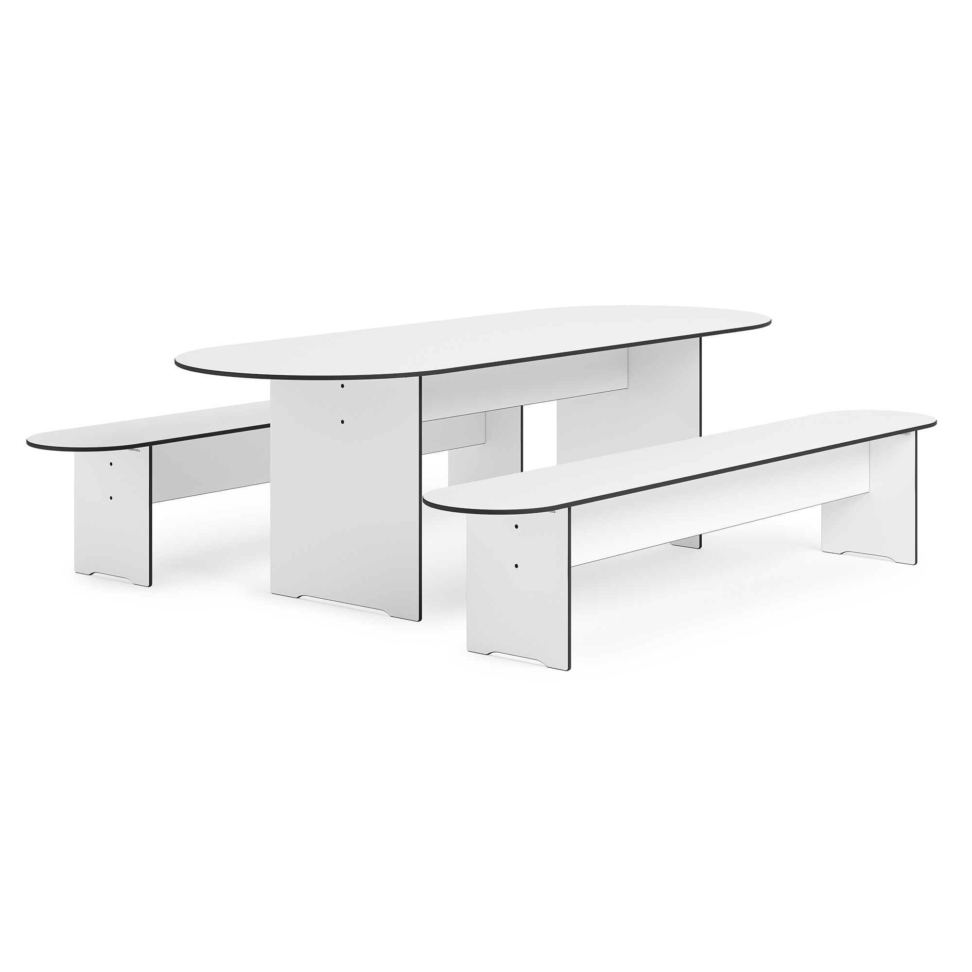 Riva Vario Round Garden Table XL 240x90cm