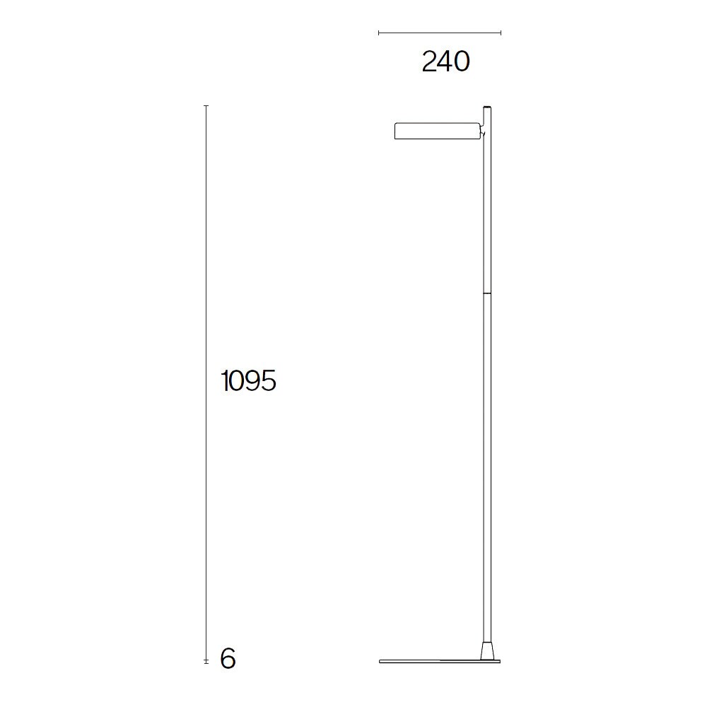w182 Pastille f2 LED Floor Lamp