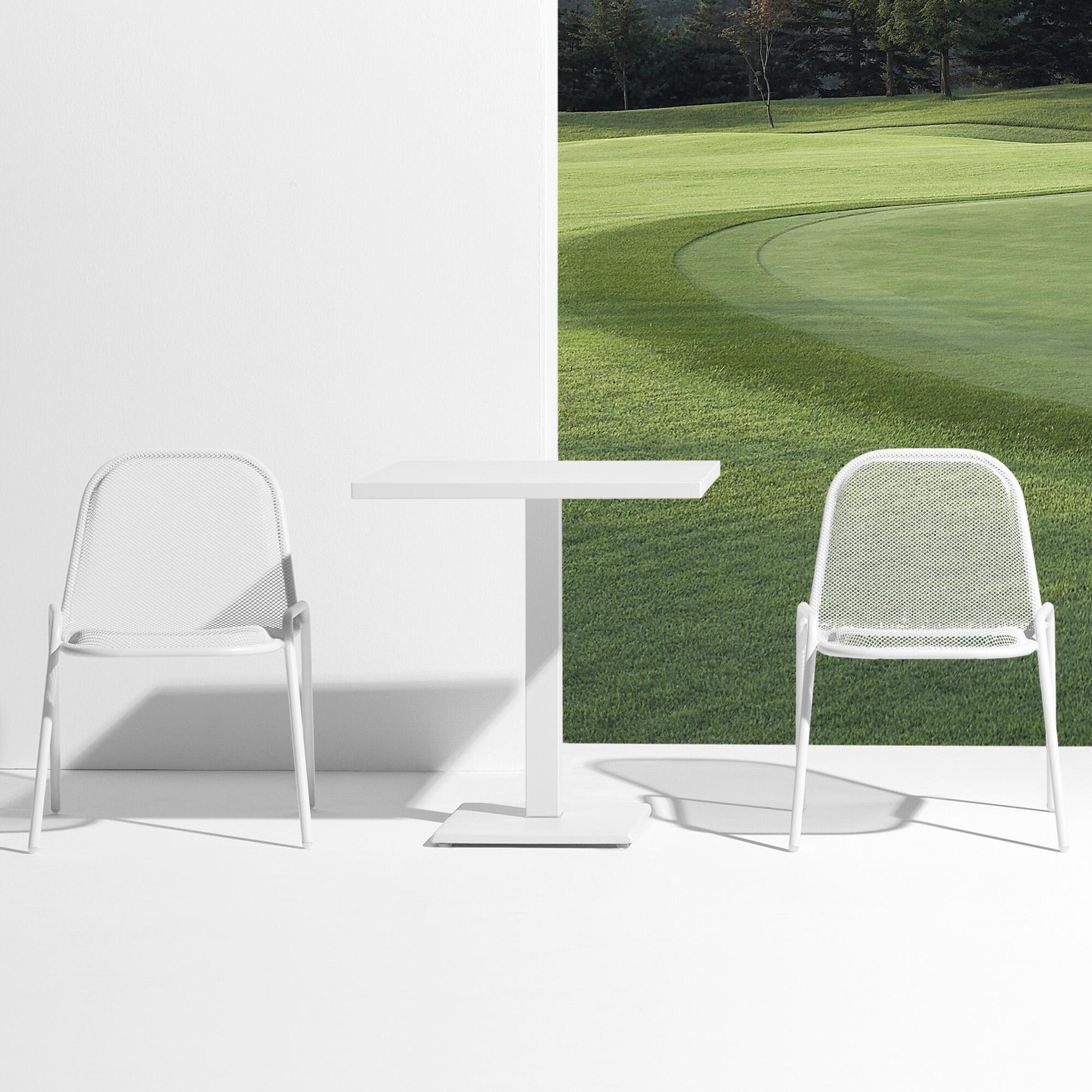 Round Garden Table 70x70x75cm