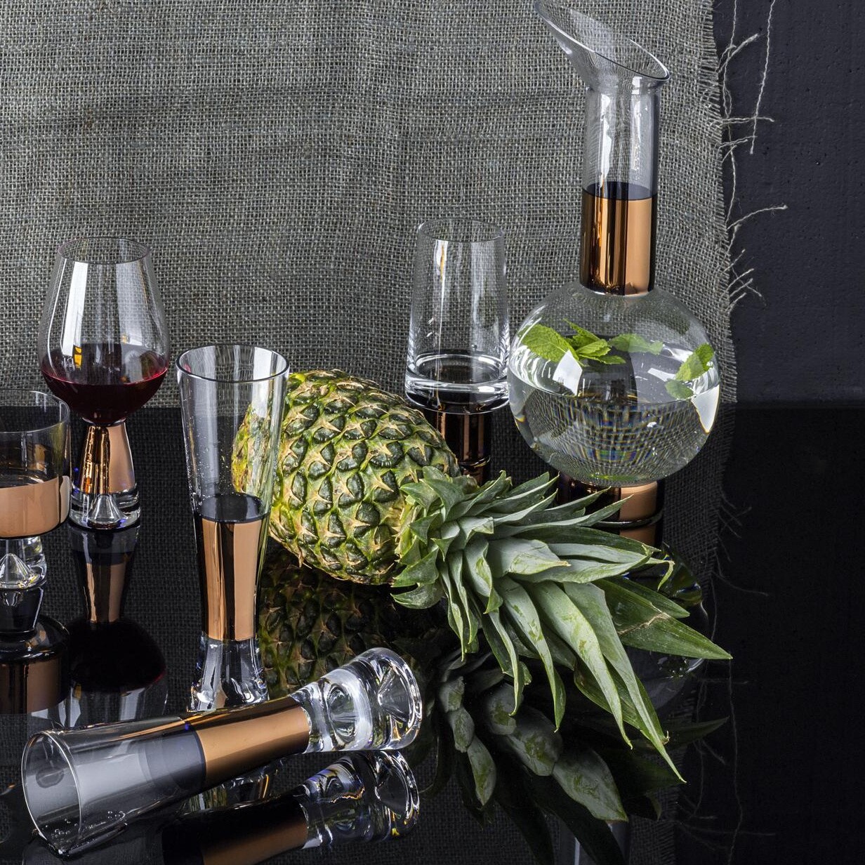 Tank High Ball Glass Set of 2