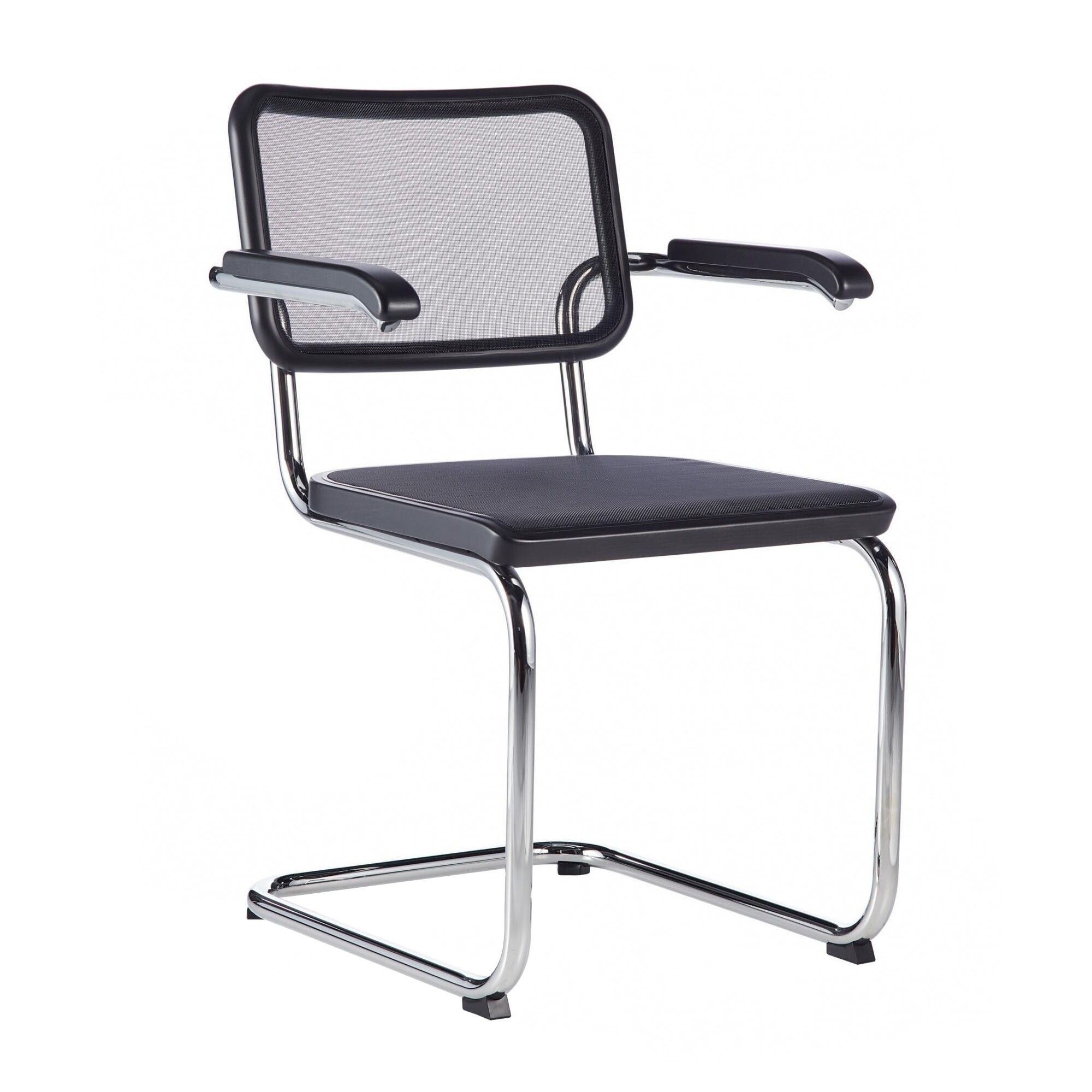 S 64 N Cantilever Armchair Beech