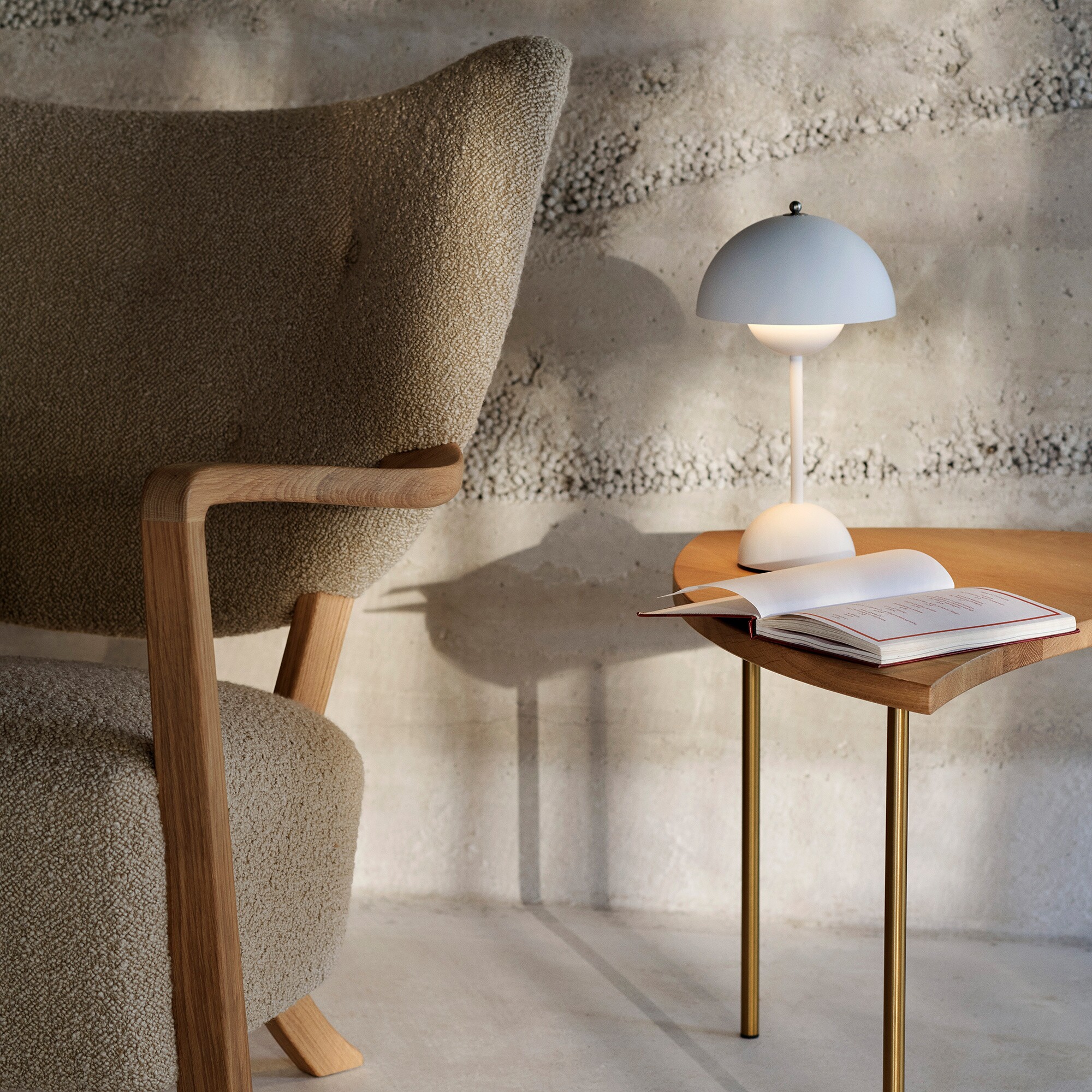 Wulff ATD2 Lounge Chair Frame Oak