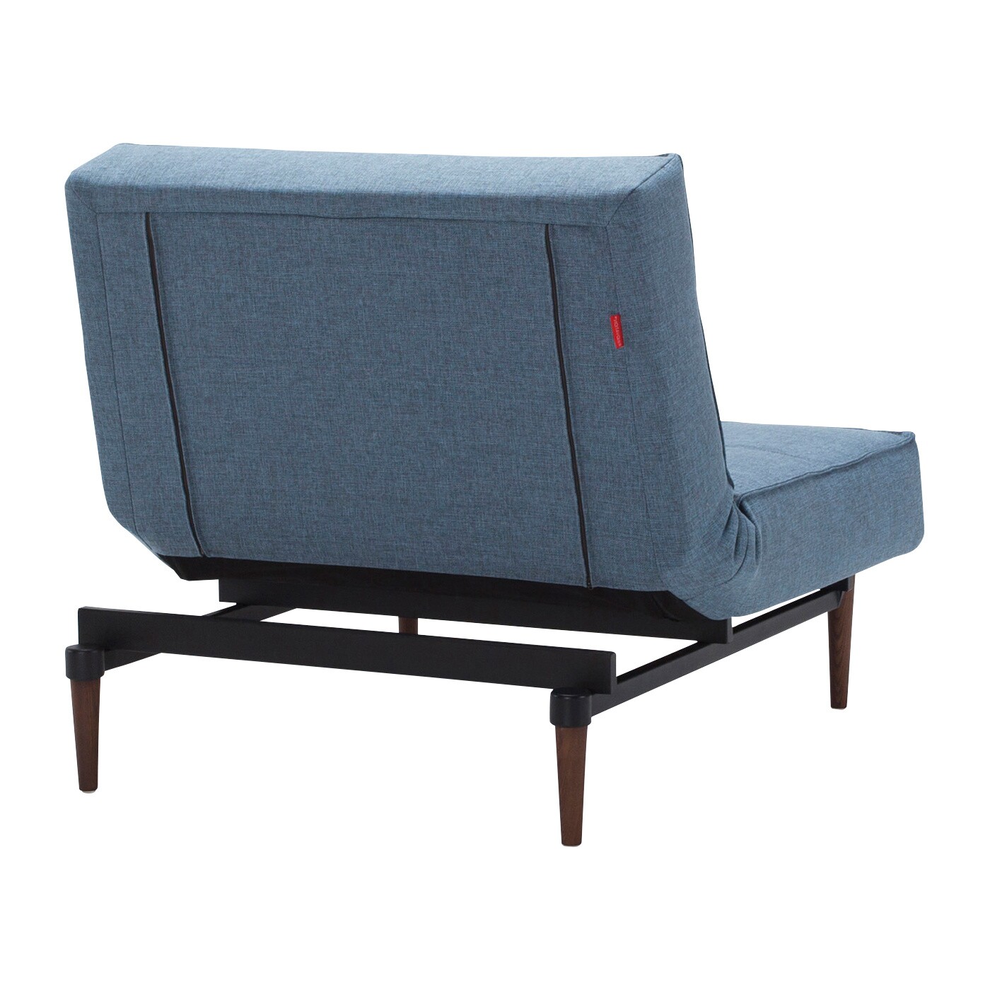 Splitback Styletto Easy Chair Dark Wood