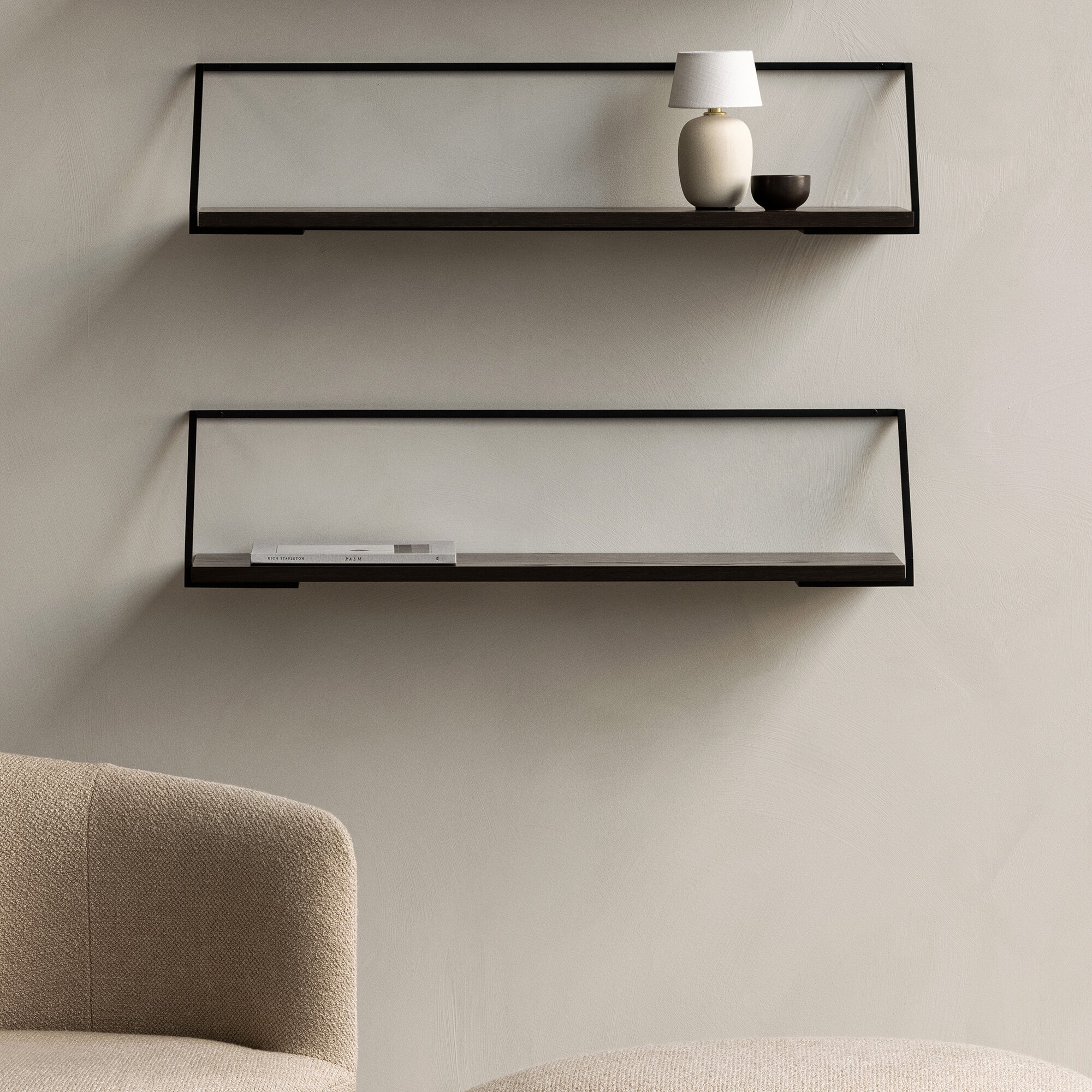 Rail Wall Shelf 92x25cm