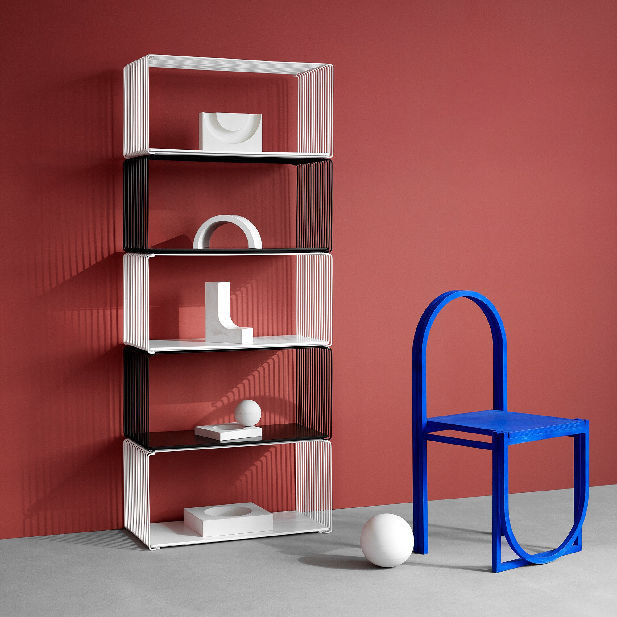 Panton Wire Shelf W68.2cm