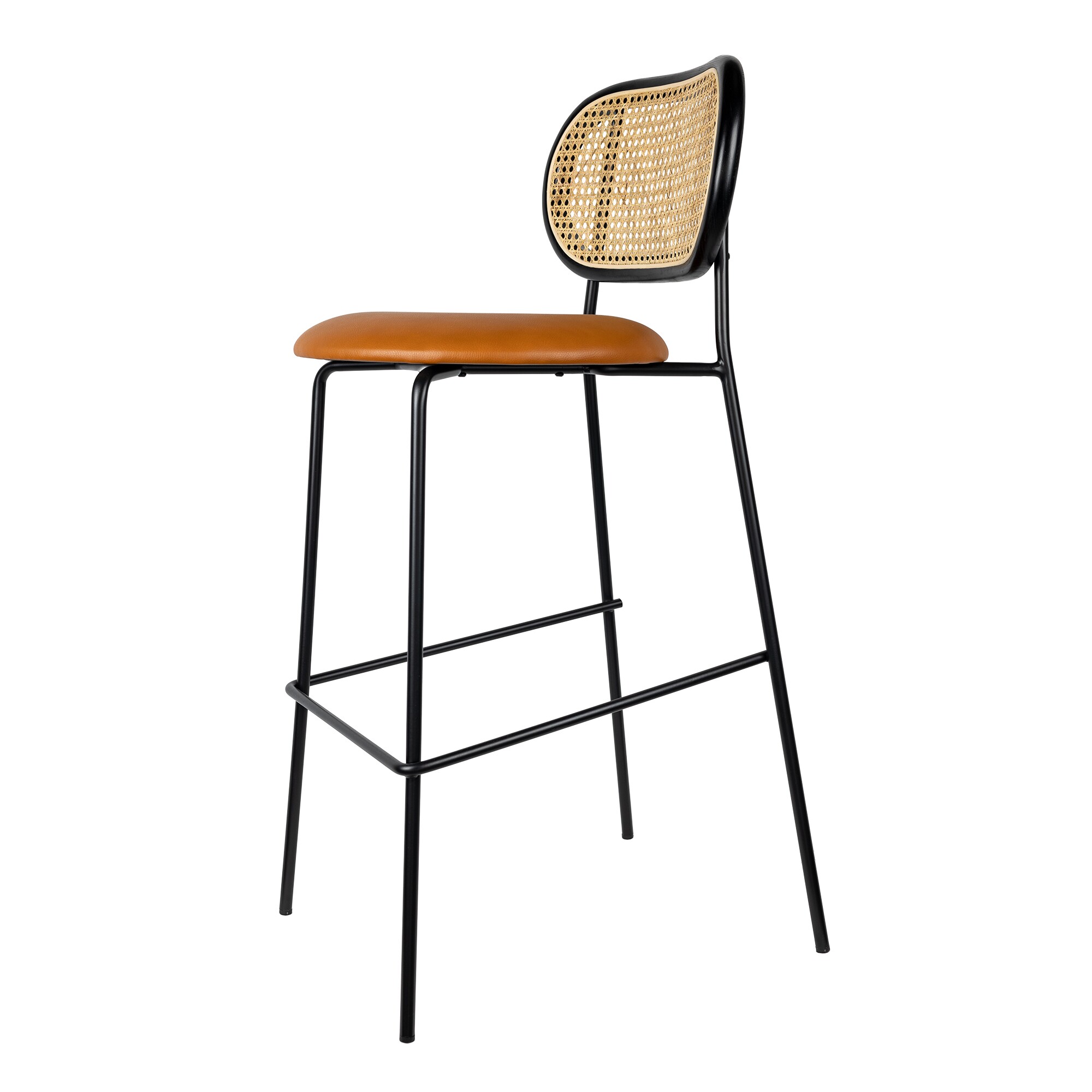 Rabbit Bar Stool Upholstered 75.5cm
