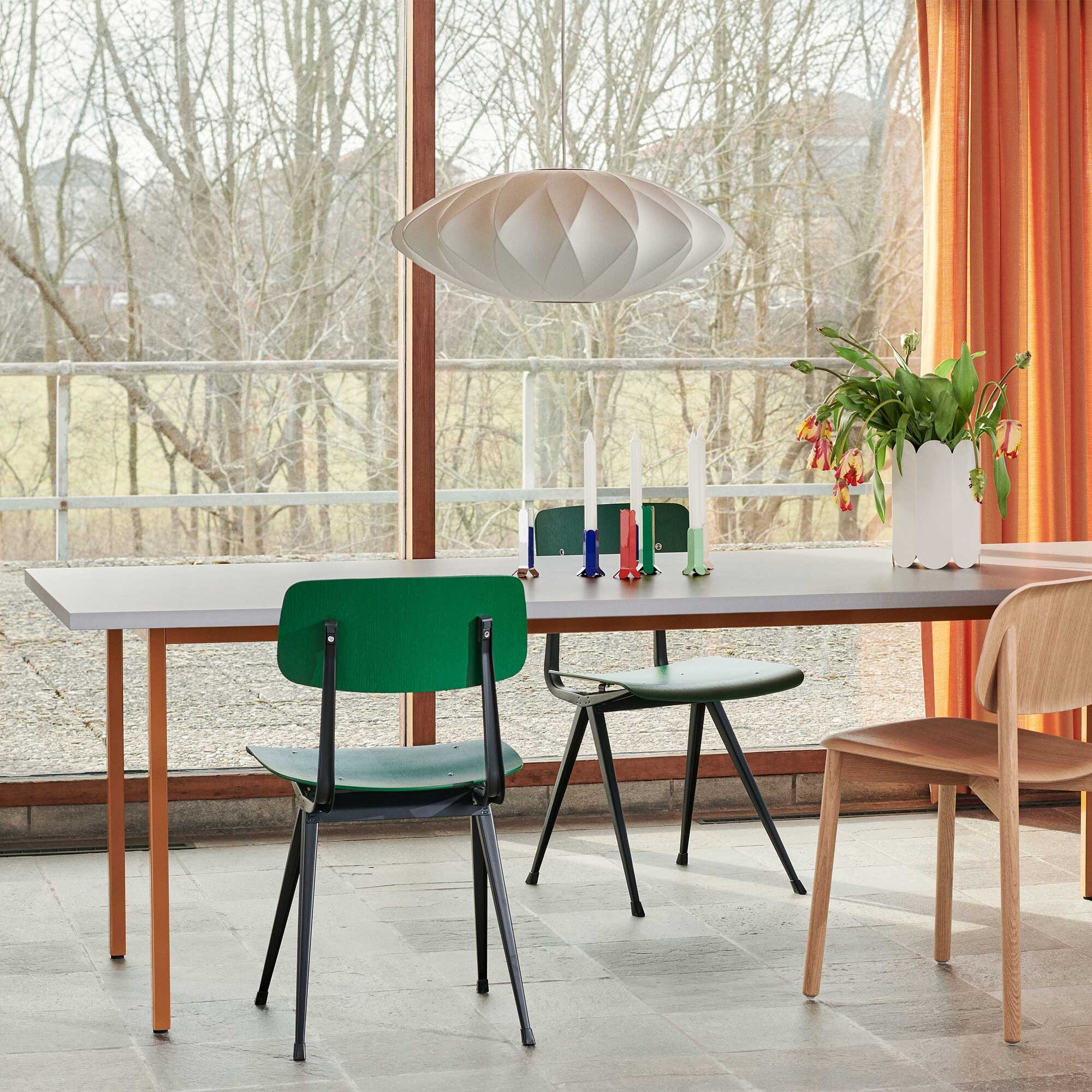 Two-Colour Dining Table Tavolo 240x90x74cm