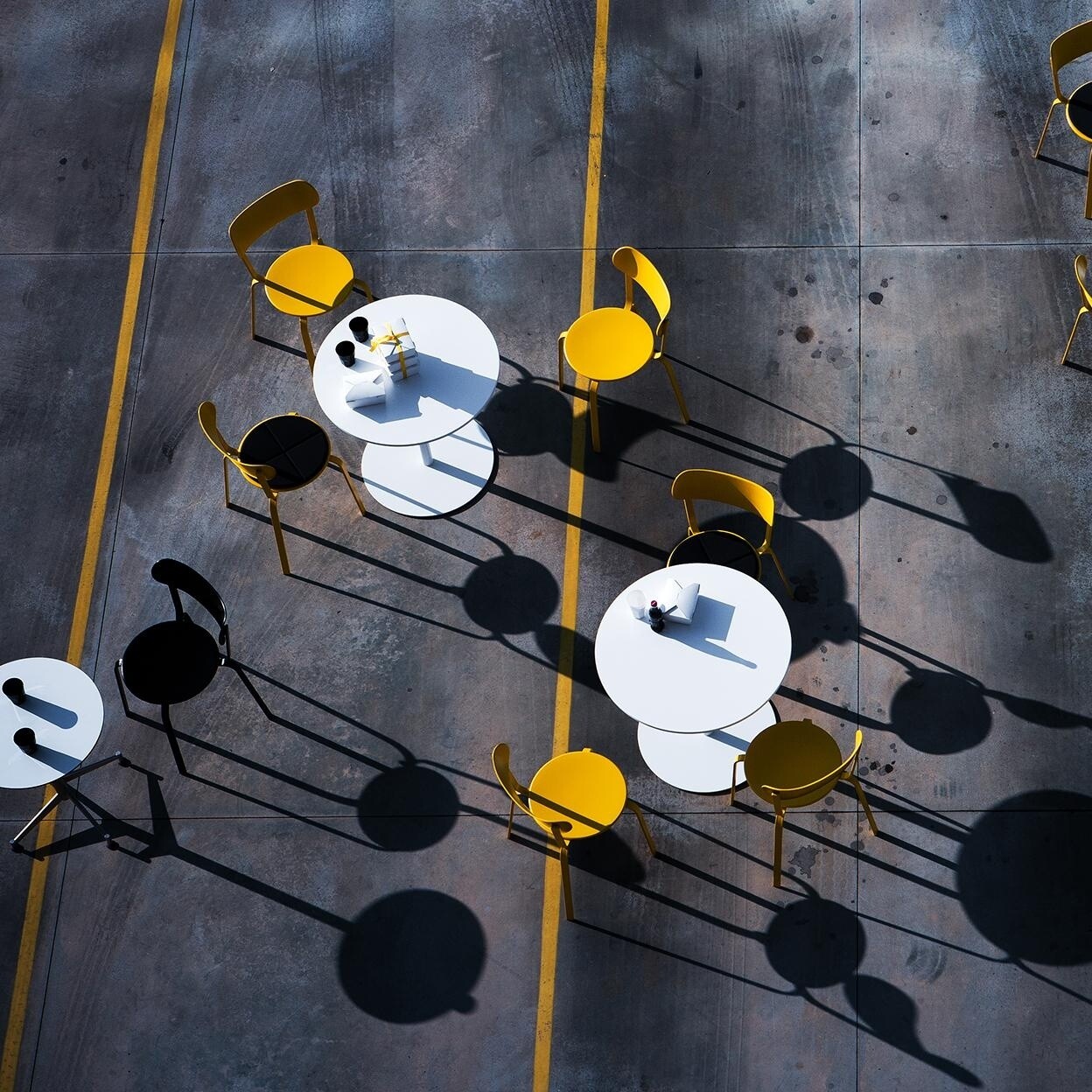 Stil S48 Chair Four Leg Frame Stackable