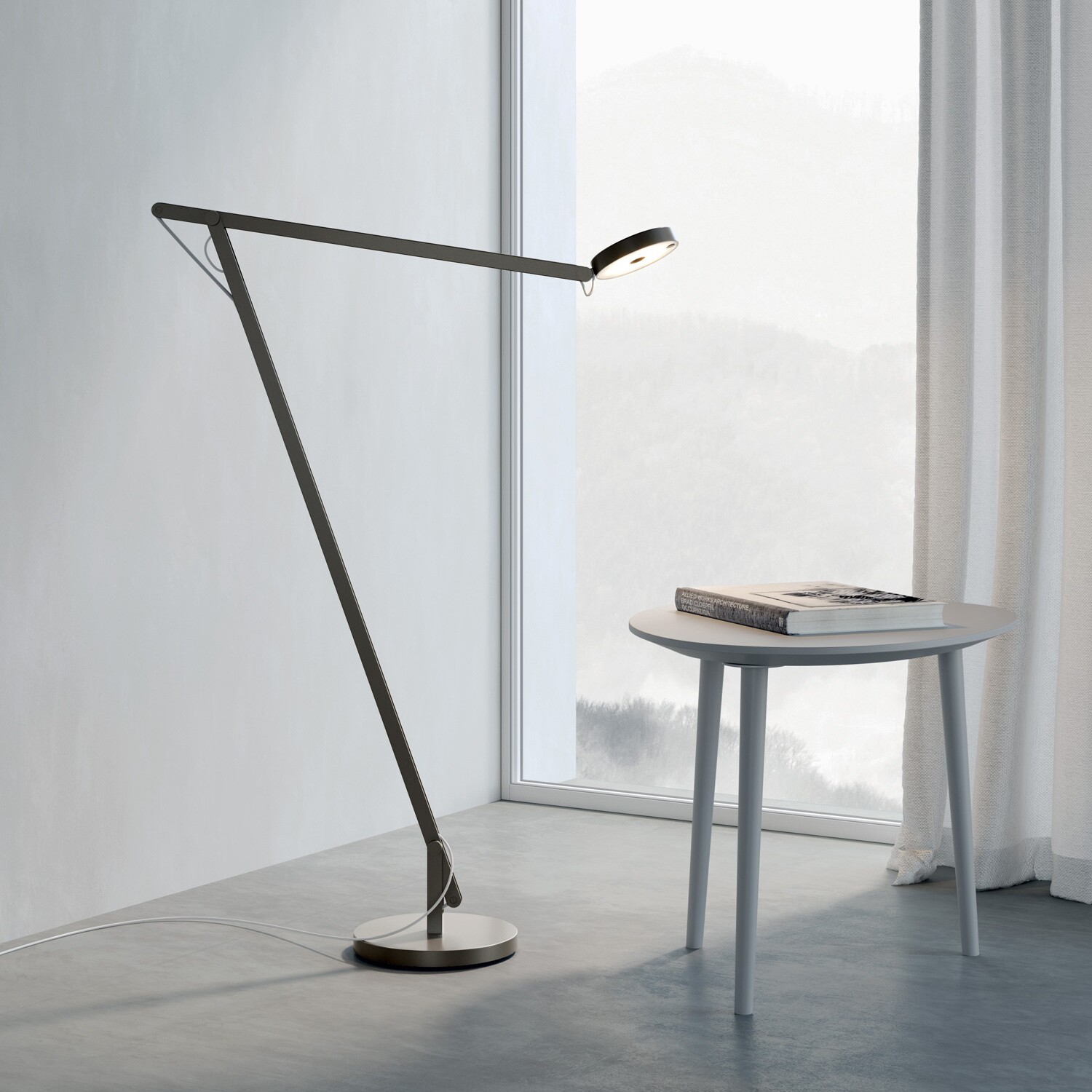 String F1 Dim To Warm LED Floor Lamp