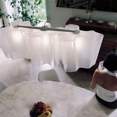 Logico Sospensione 3 in linea Suspension Lamp