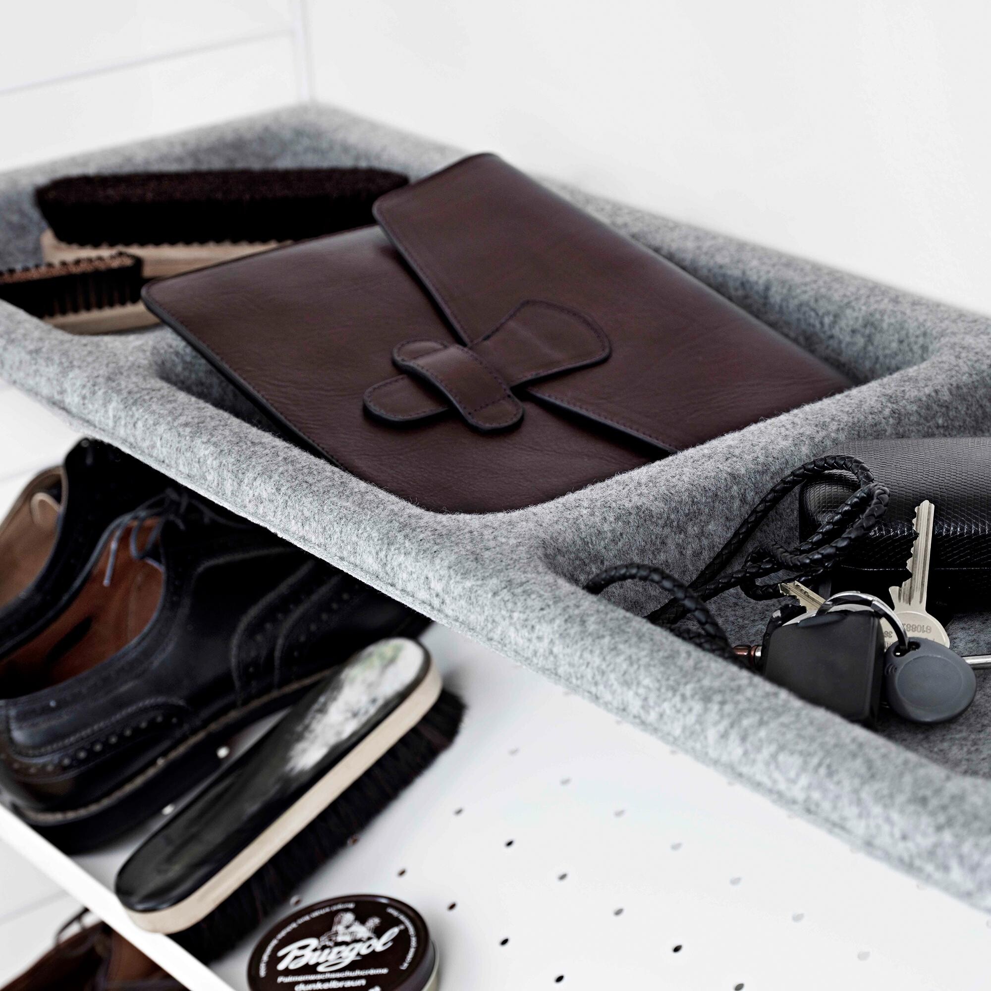 String System Shoe Rack 58x30cm Steel