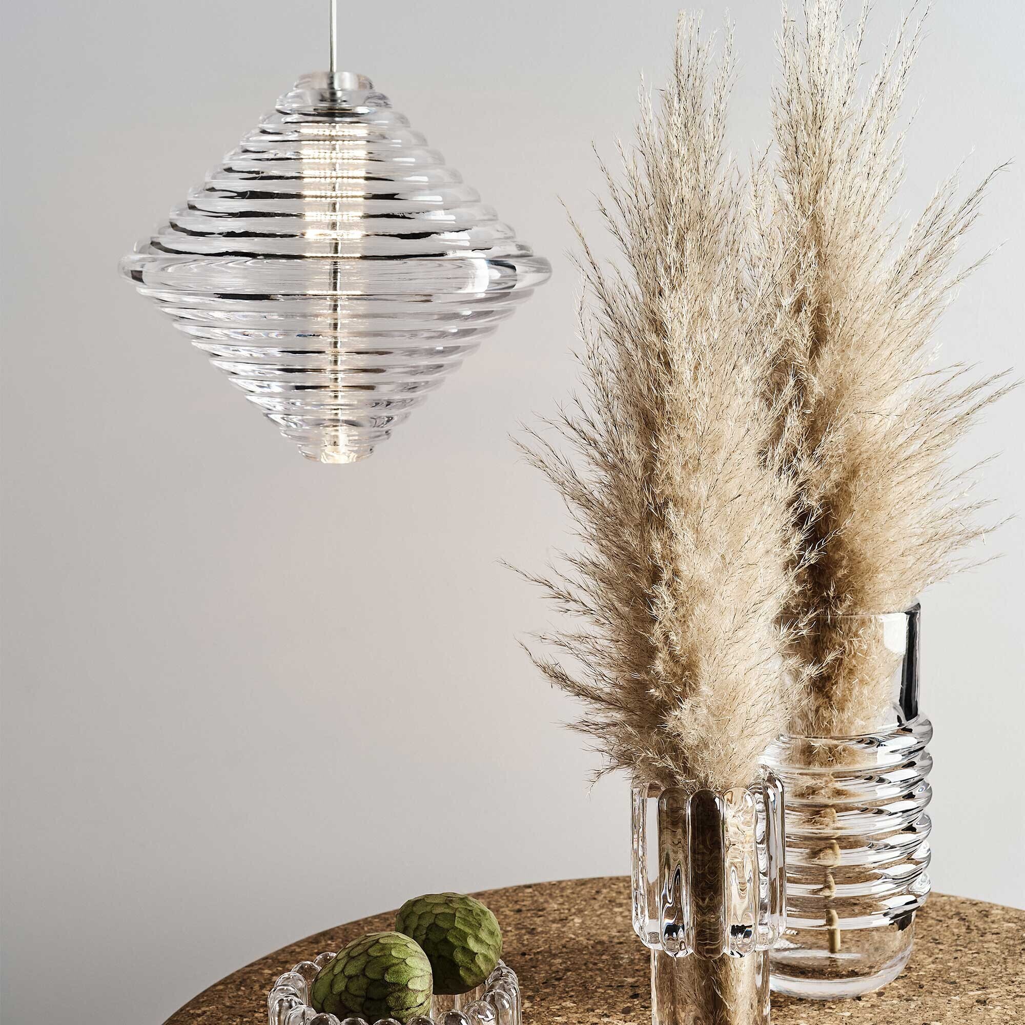 Press Cone LED Suspension Lamp