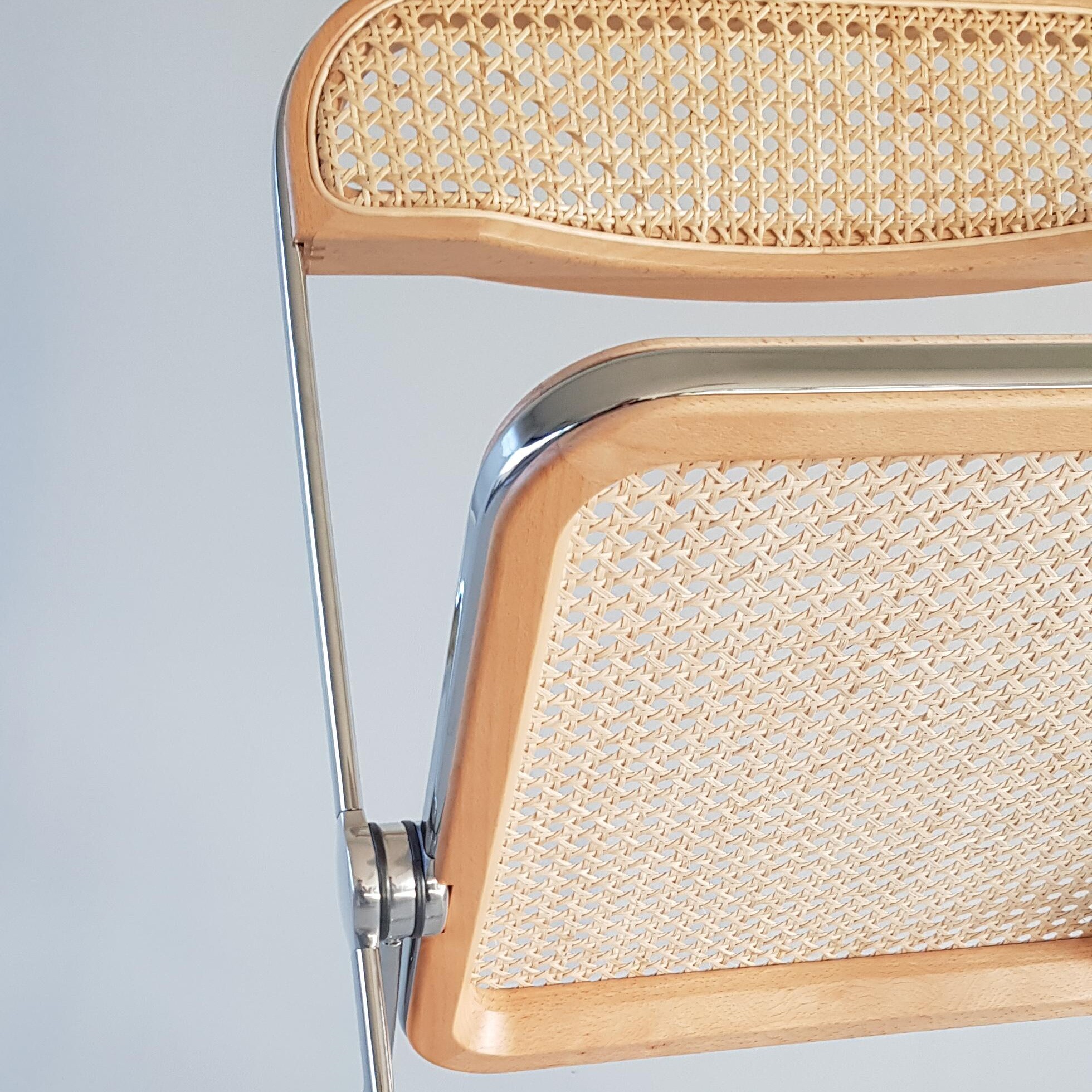 Plia Cane Folding Chair