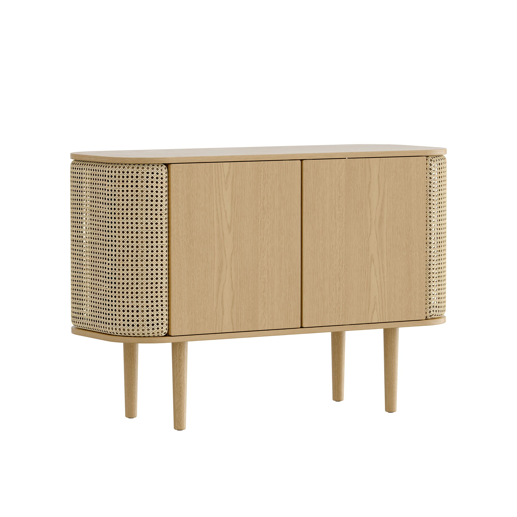 Treasures Sideboard with 2 Doors Viennese Wickerwork